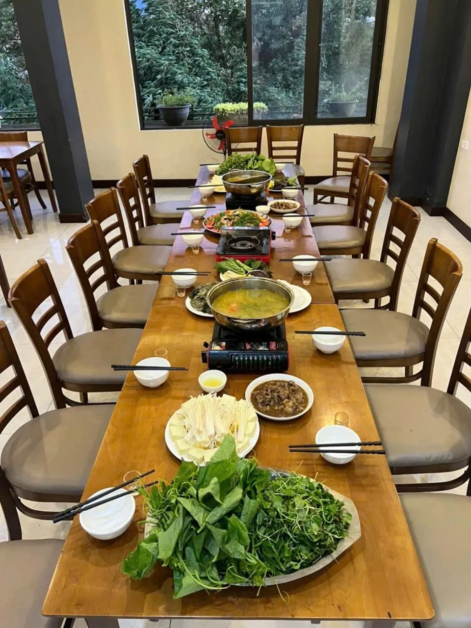 Food and drinks in Sunshine View Sapa Hotel