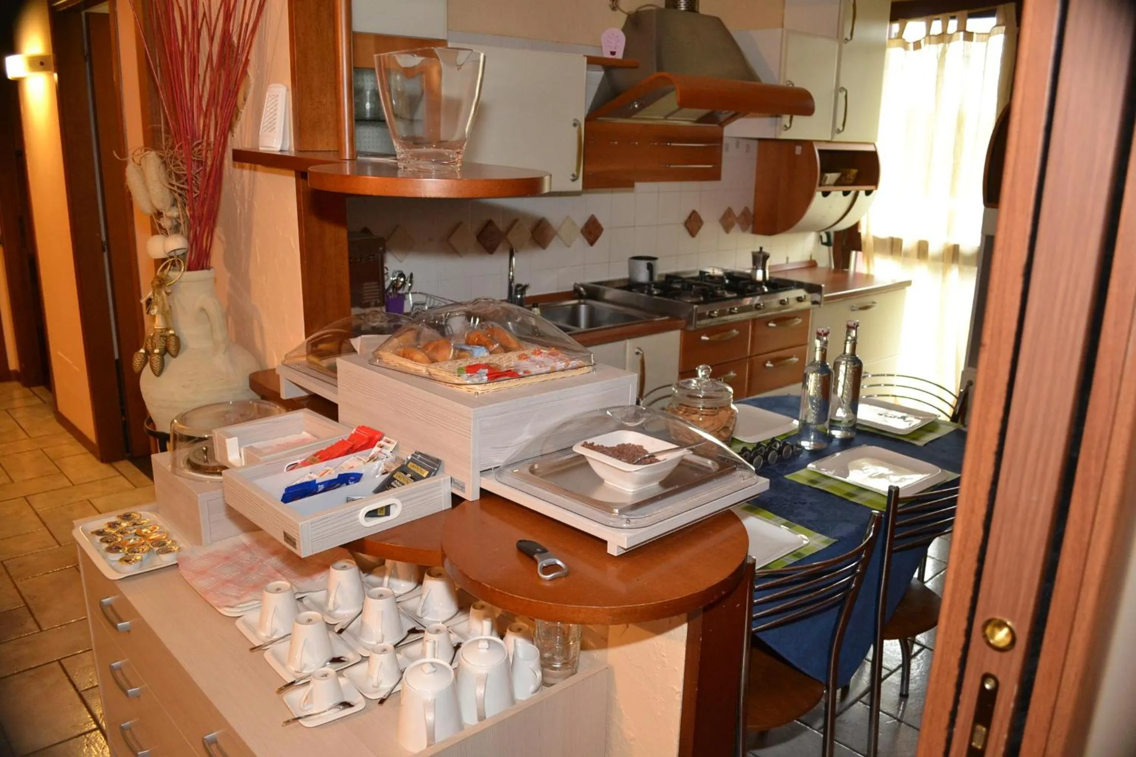 Dining area in B&B Ai Prati