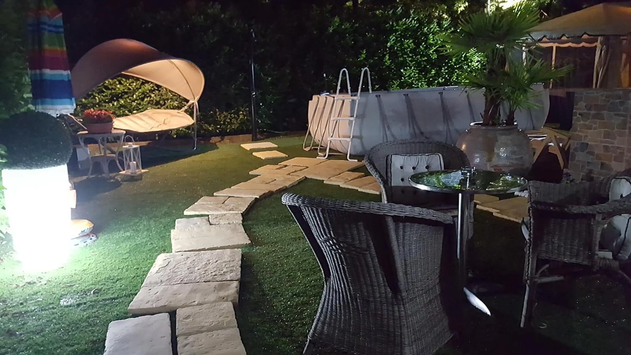 Patio in B&B Ai Prati