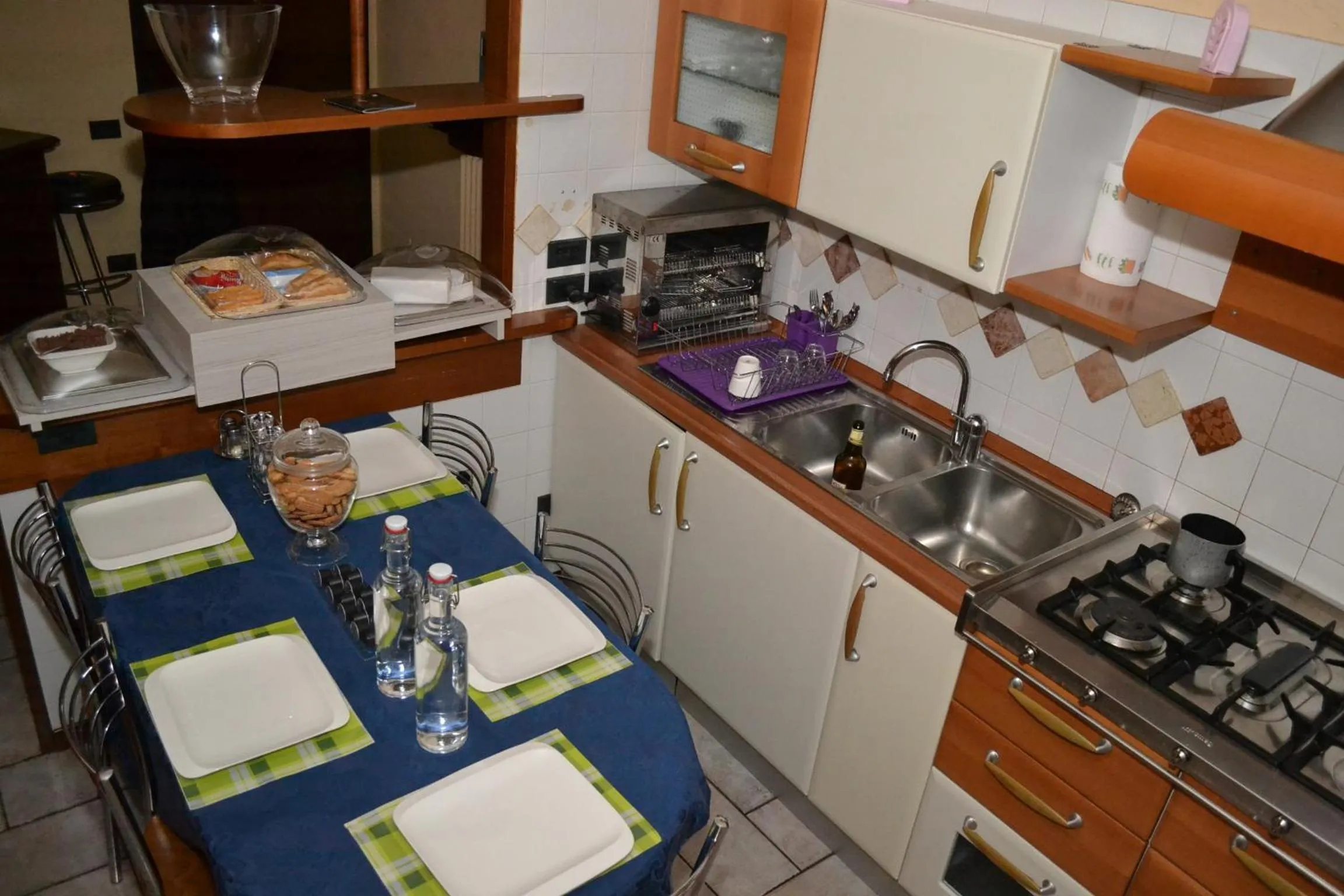 Kitchen or kitchenette in B&B Ai Prati