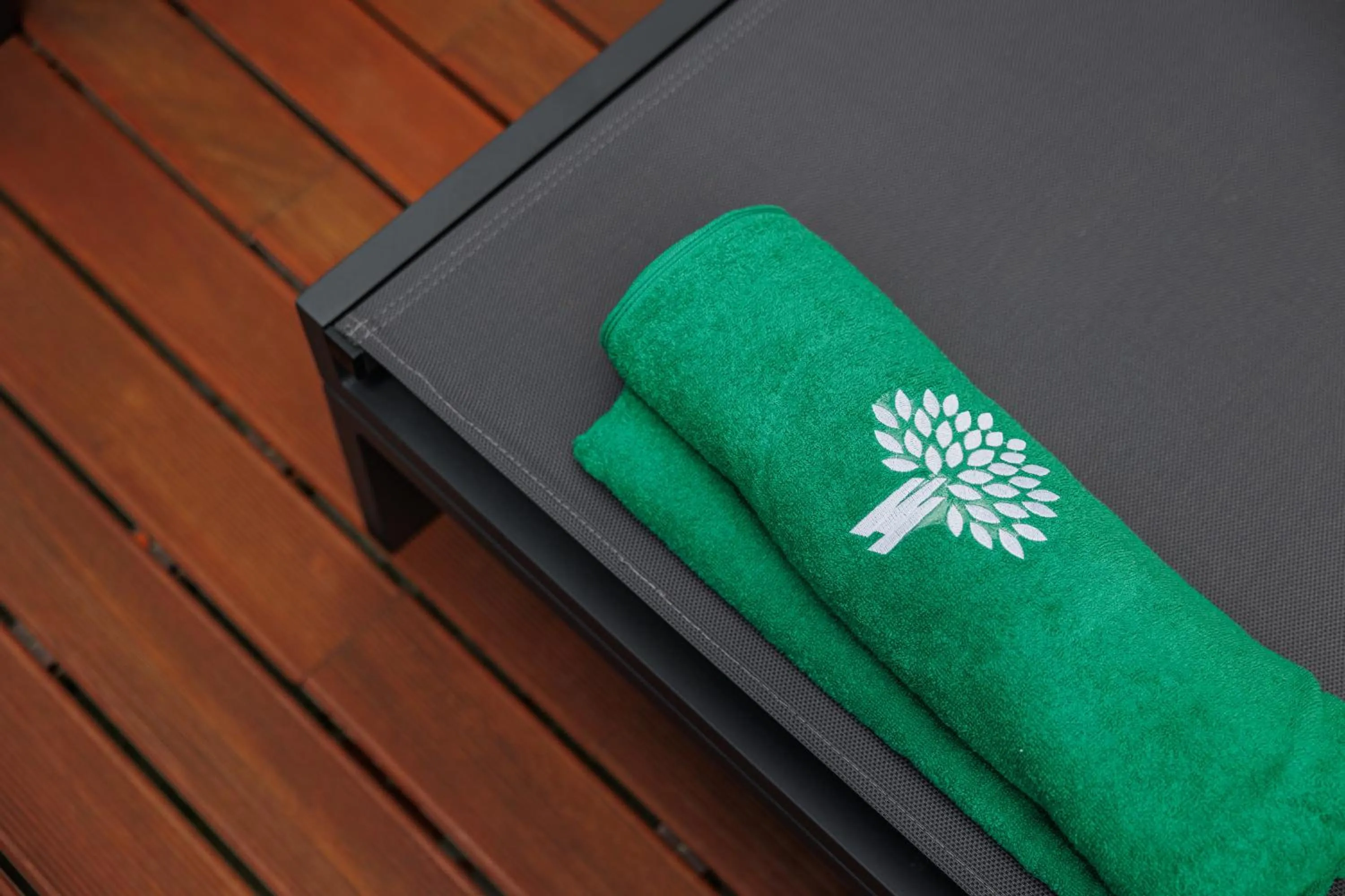 towels in Solar dos Cantos Botanic House & Garden
