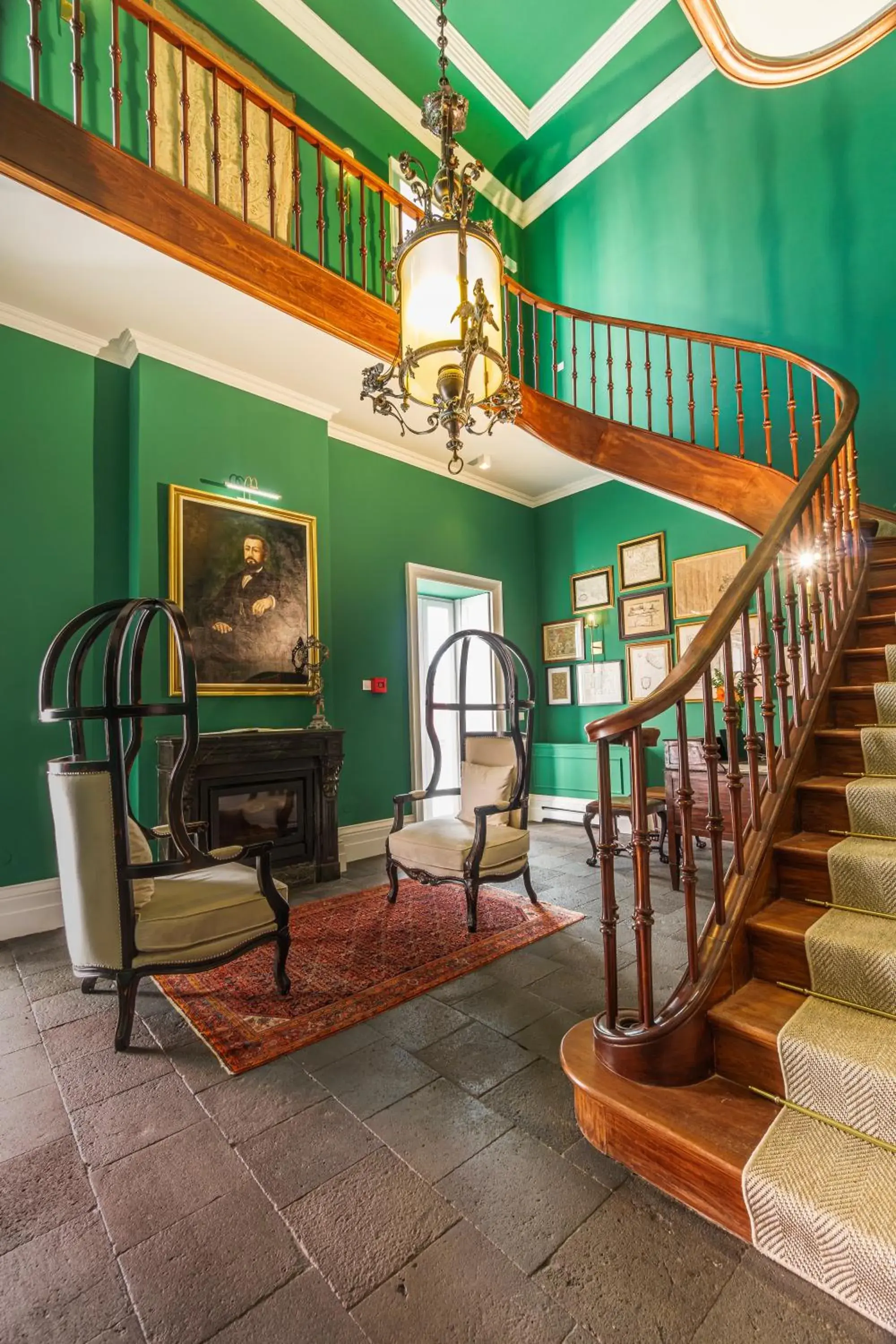 Lobby or reception in Solar dos Cantos Botanic House & Garden Lobby or reception in Solar dos Cantos Botanic House & Garden