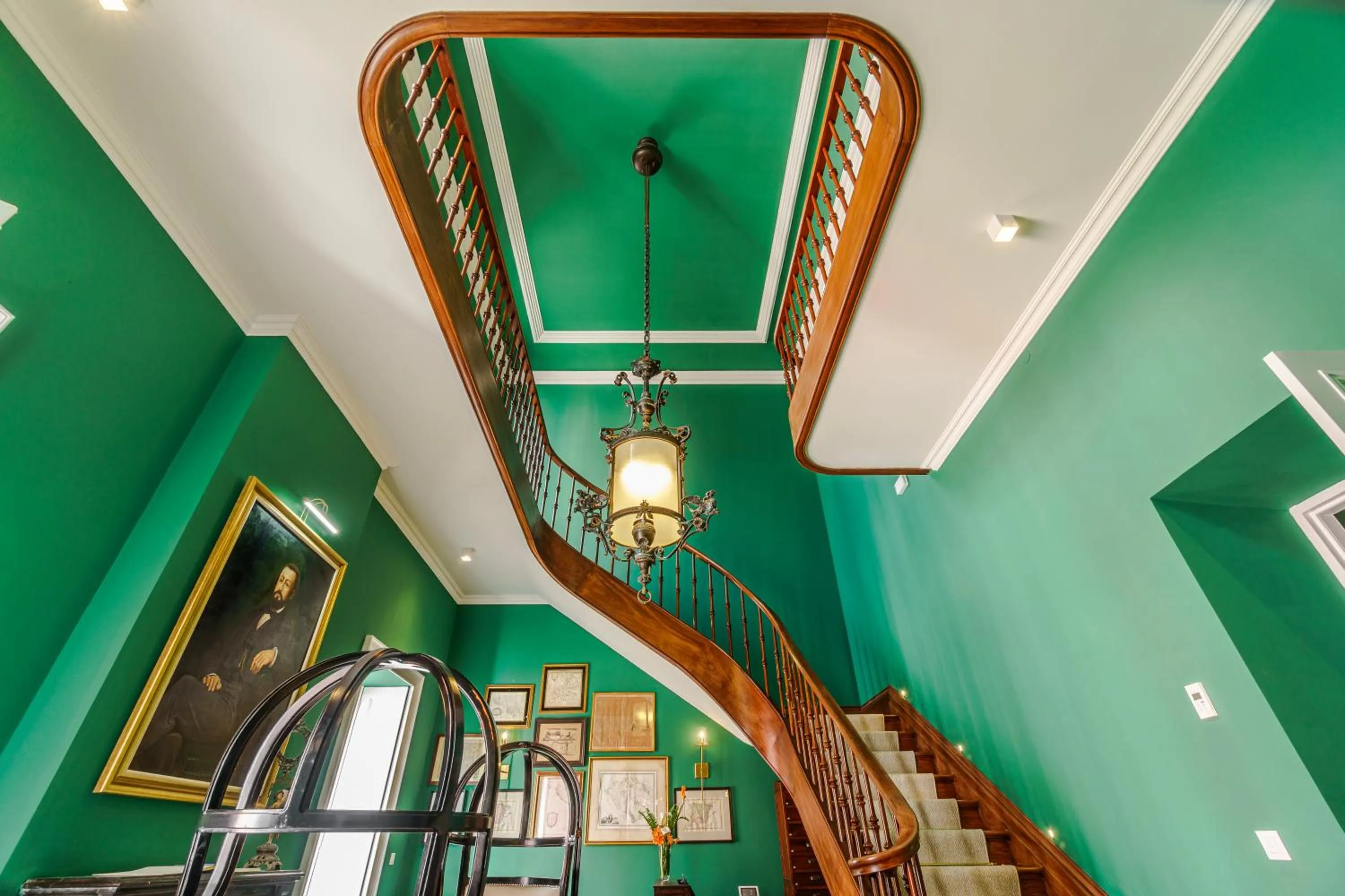 Decorative detail in Solar dos Cantos Botanic House & Garden