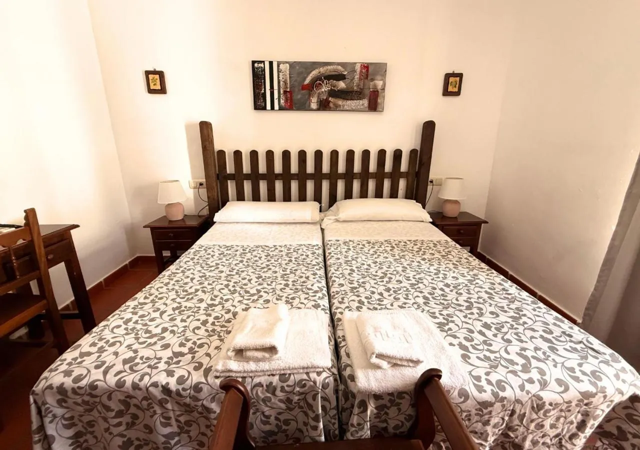 Bed in Hotel Rural Palacete de Mañara