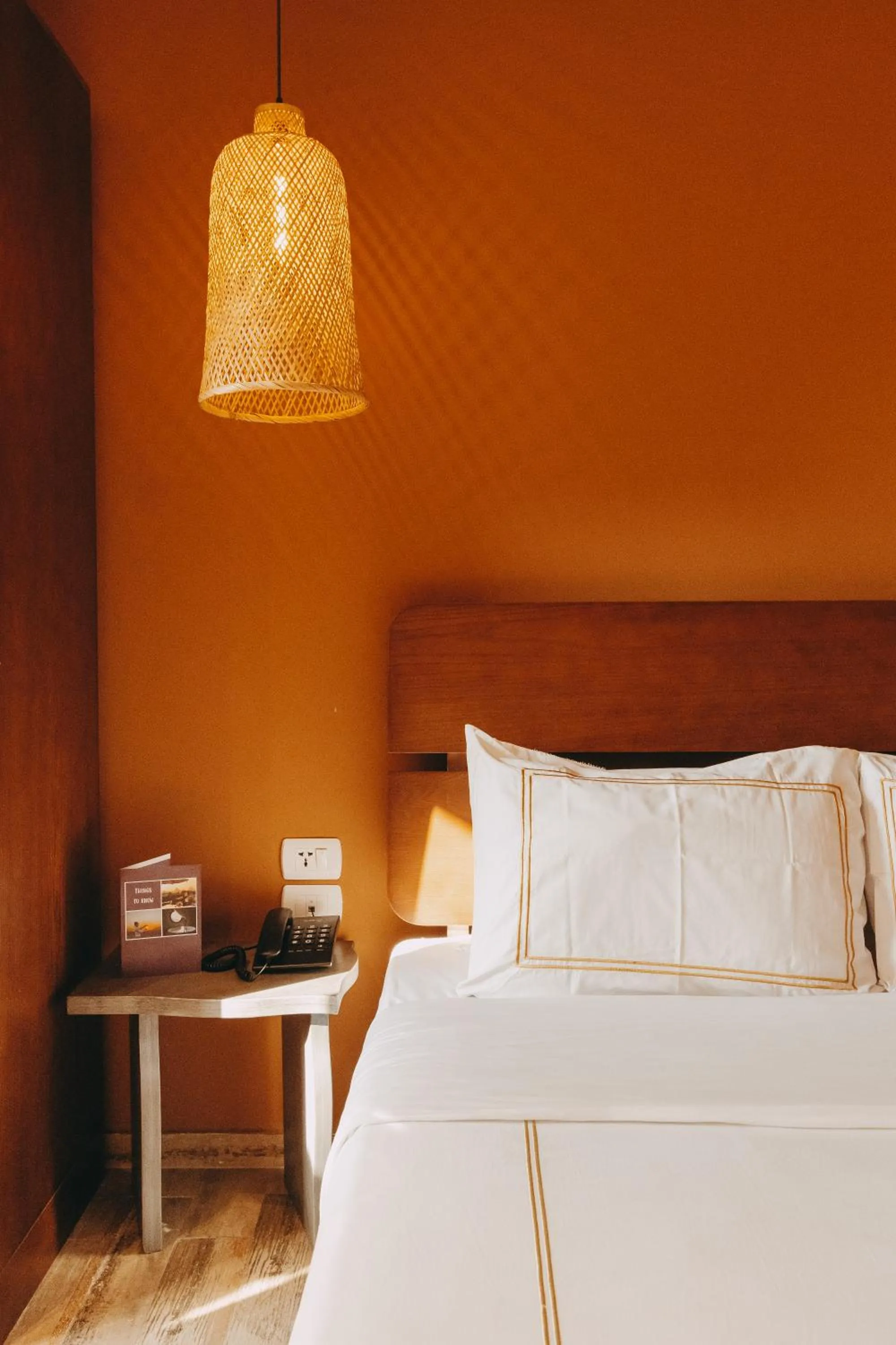 Bed in BrassAlmas Pyramids Hotel