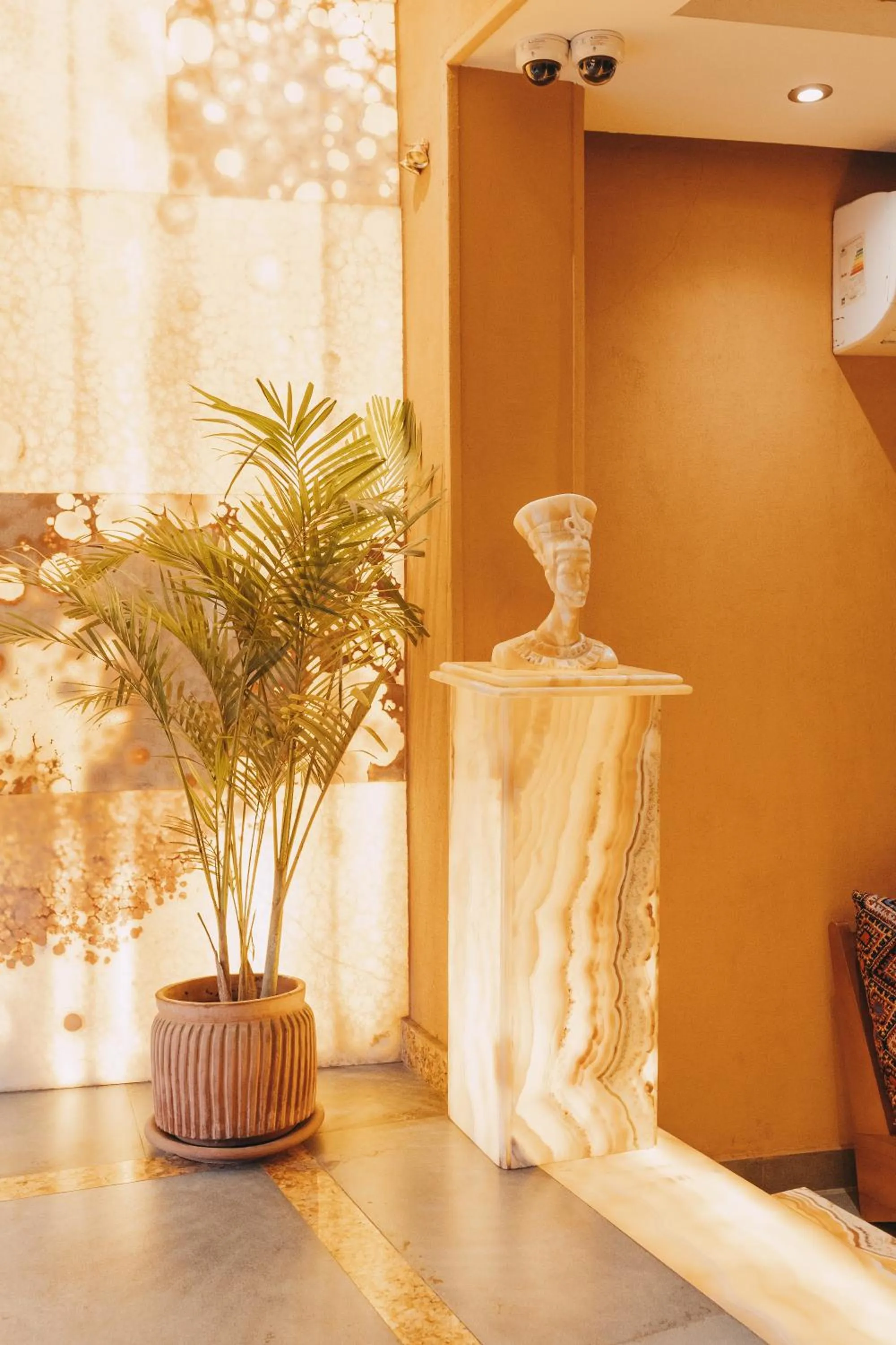 Facade/entrance in BrassAlmas Pyramids Hotel