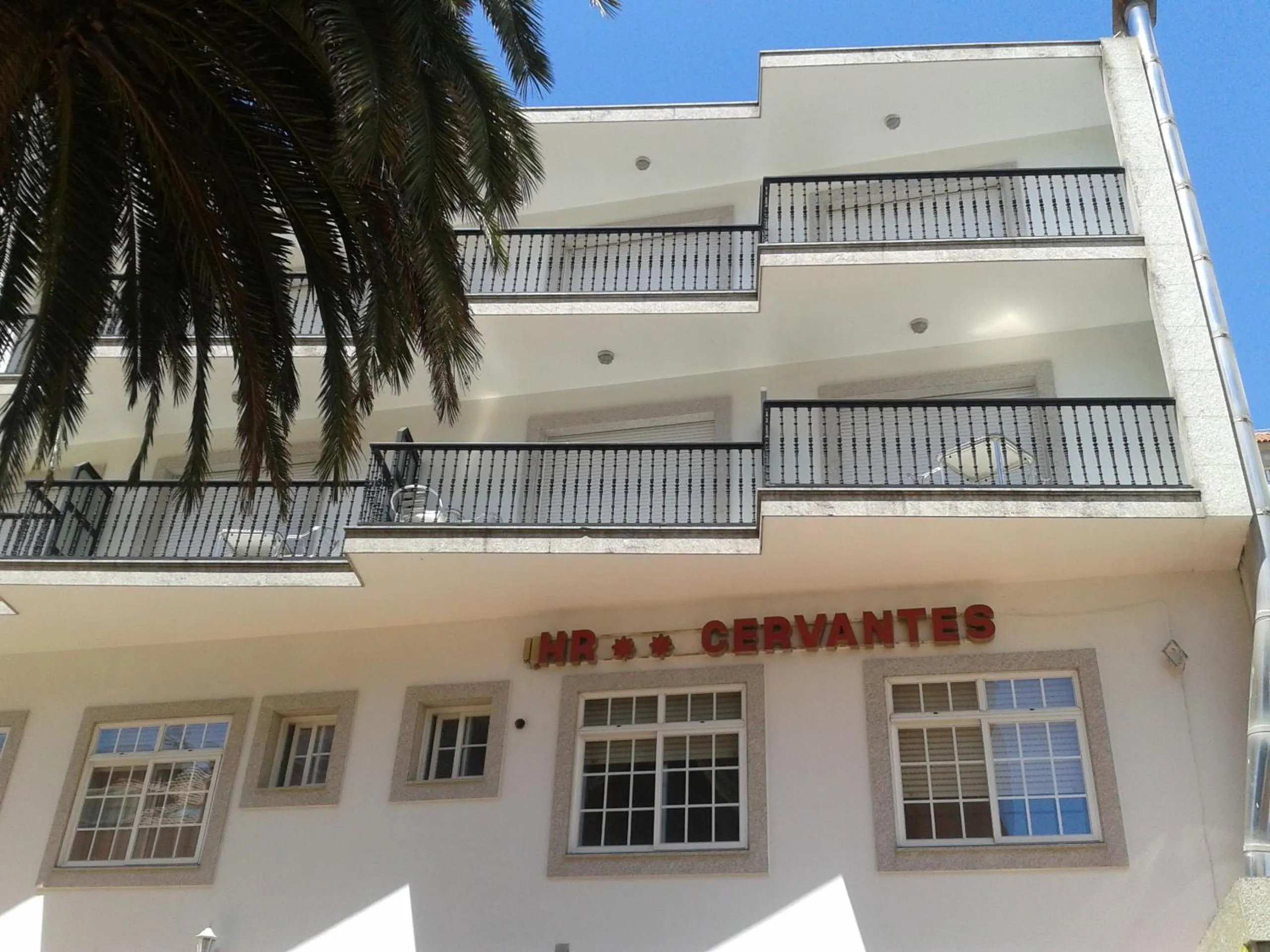 Facade/entrance in Hotel Cervantes