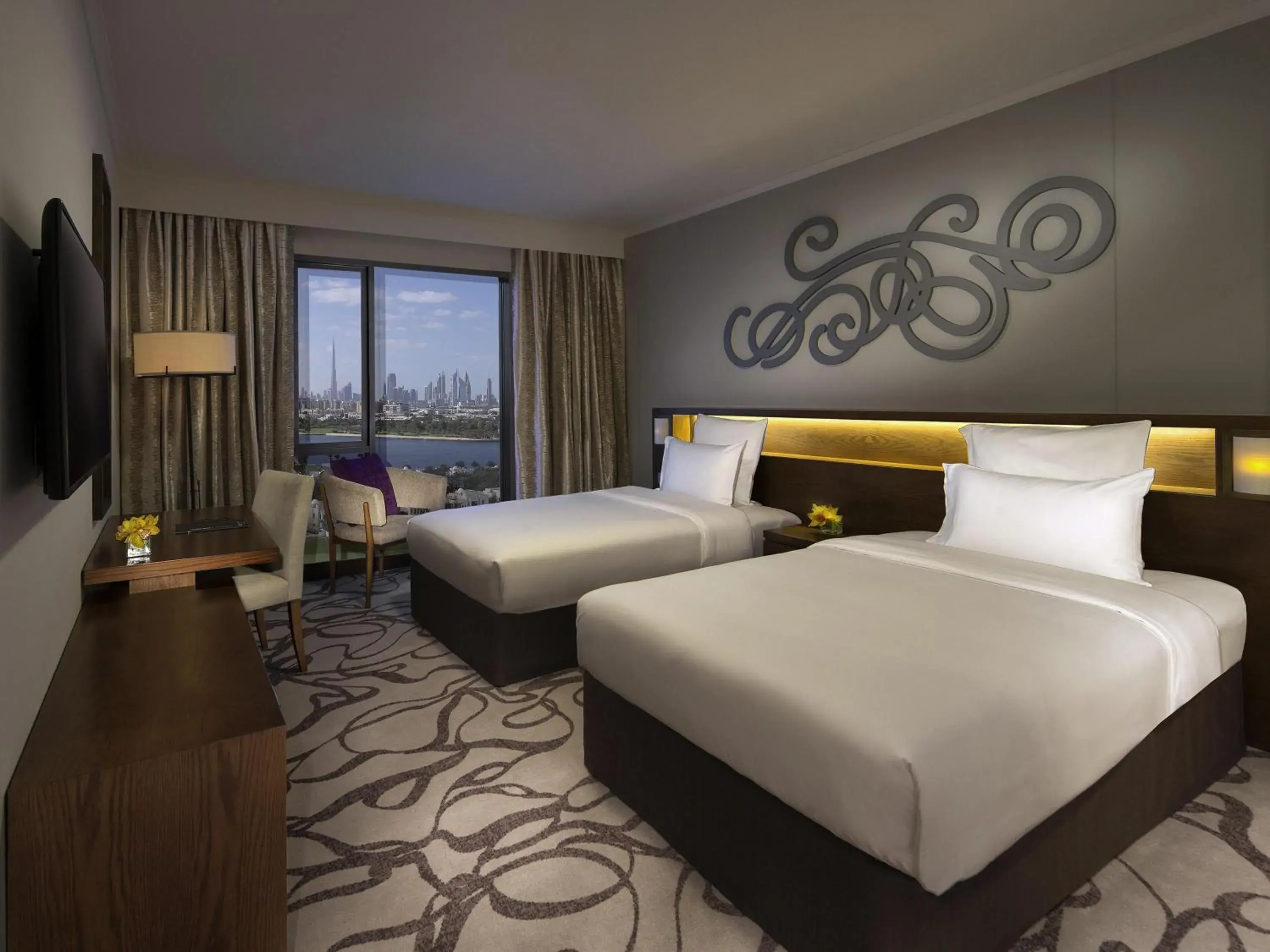 Property building, Bed in Pullman Dubai Creek City Centre Residences Property building, Bed in Pullman Dubai Creek City Centre Residences