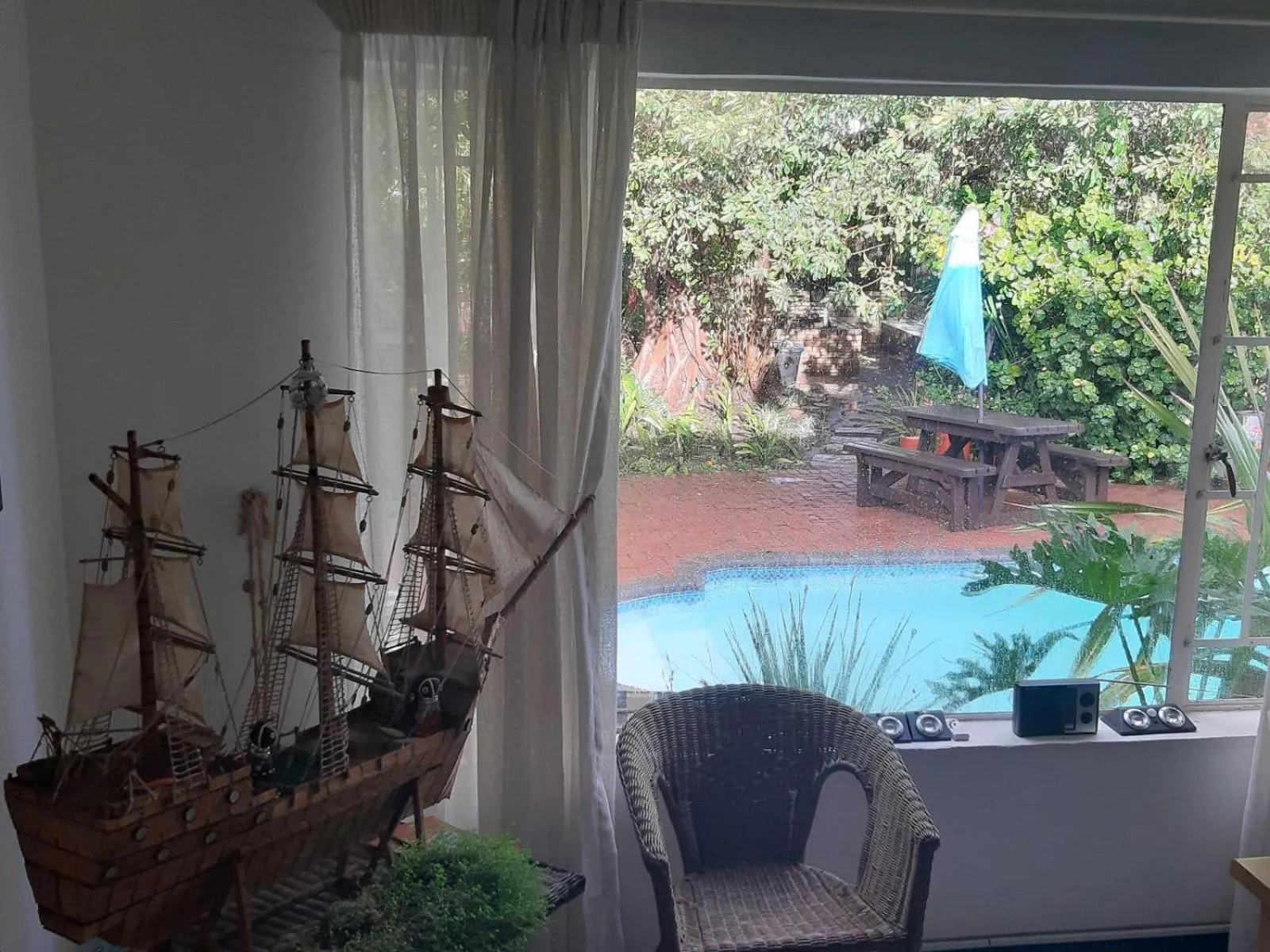 Decorative detail in Aquarius Bed and Breakfast