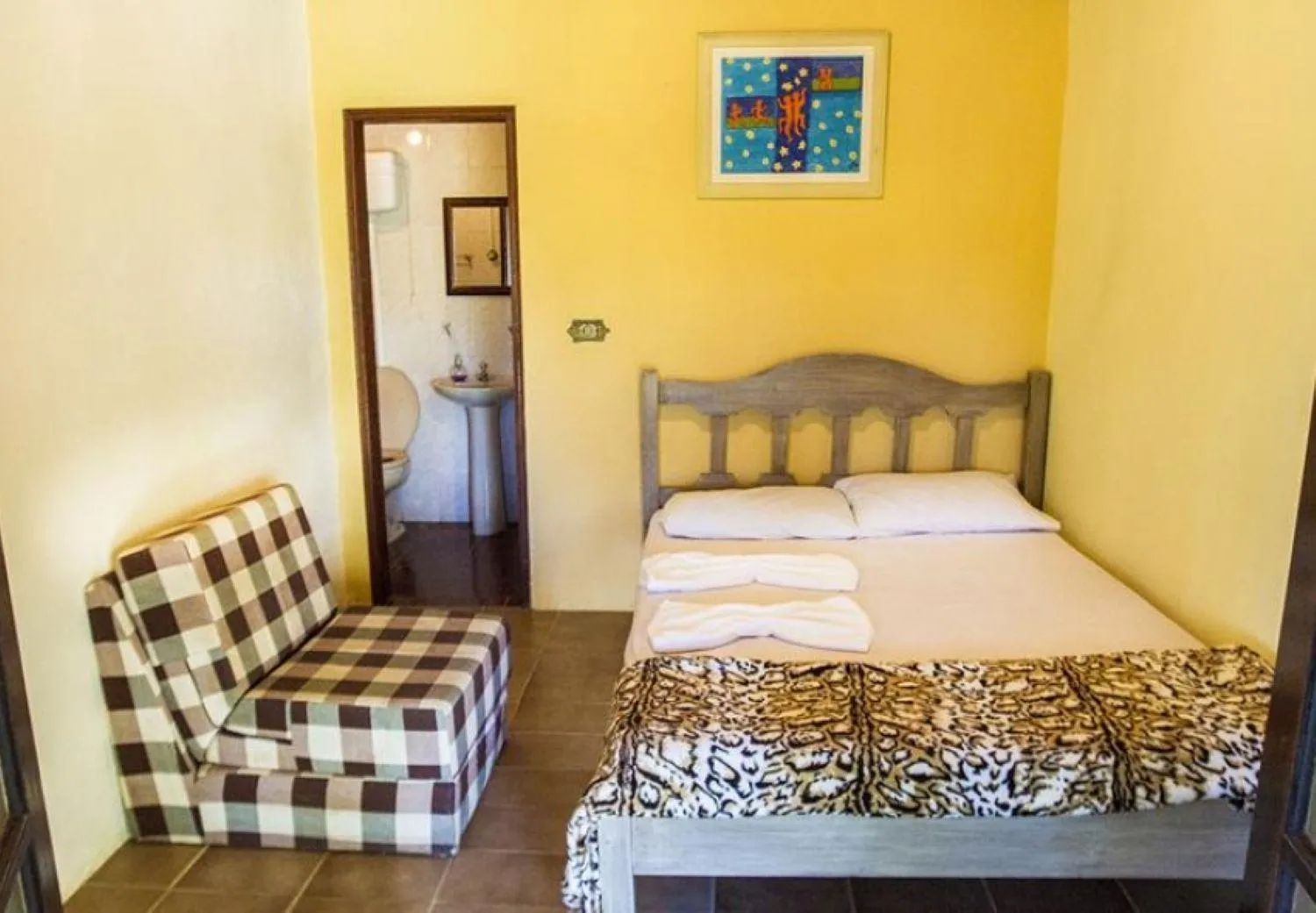 Photo of the whole room, Bed in Pousada Céu de Luz - Próximo a Monte Verde