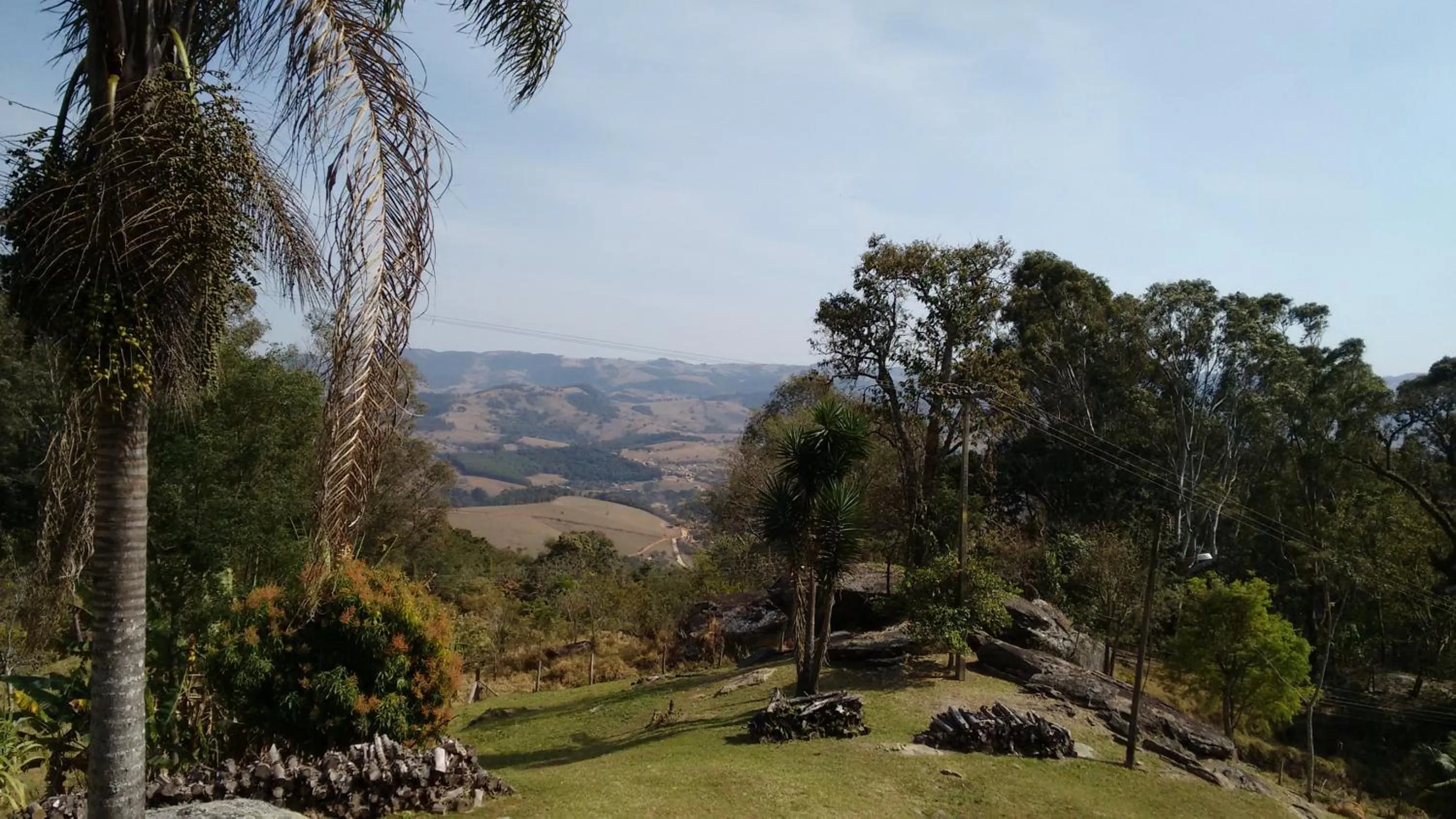 Garden view in Pousada Céu de Luz - Próximo a Monte Verde