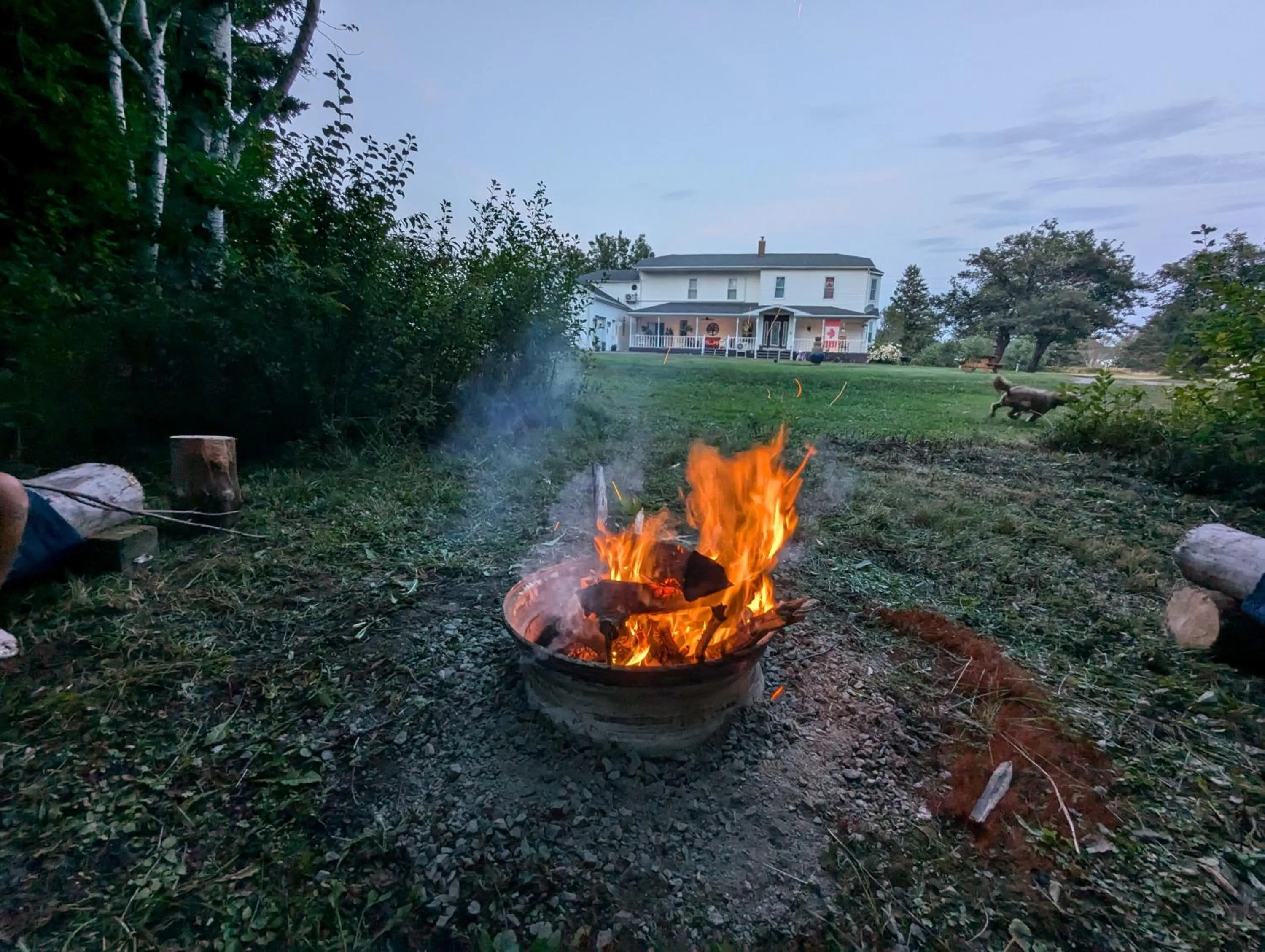 Garden in The Parrsboro Mansion Inn