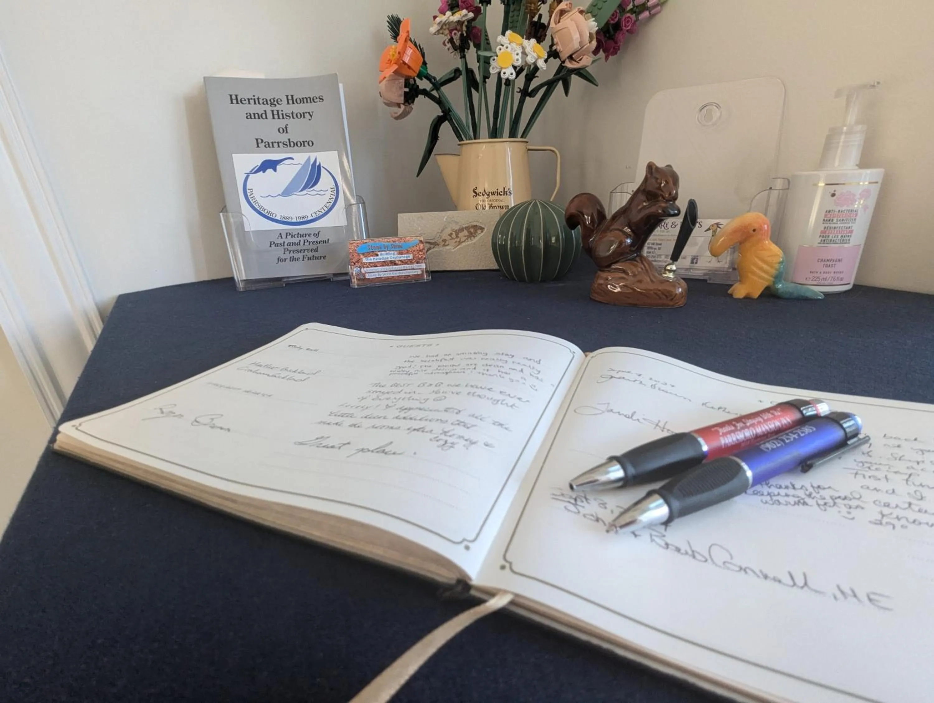 Lobby or reception in The Parrsboro Mansion Inn