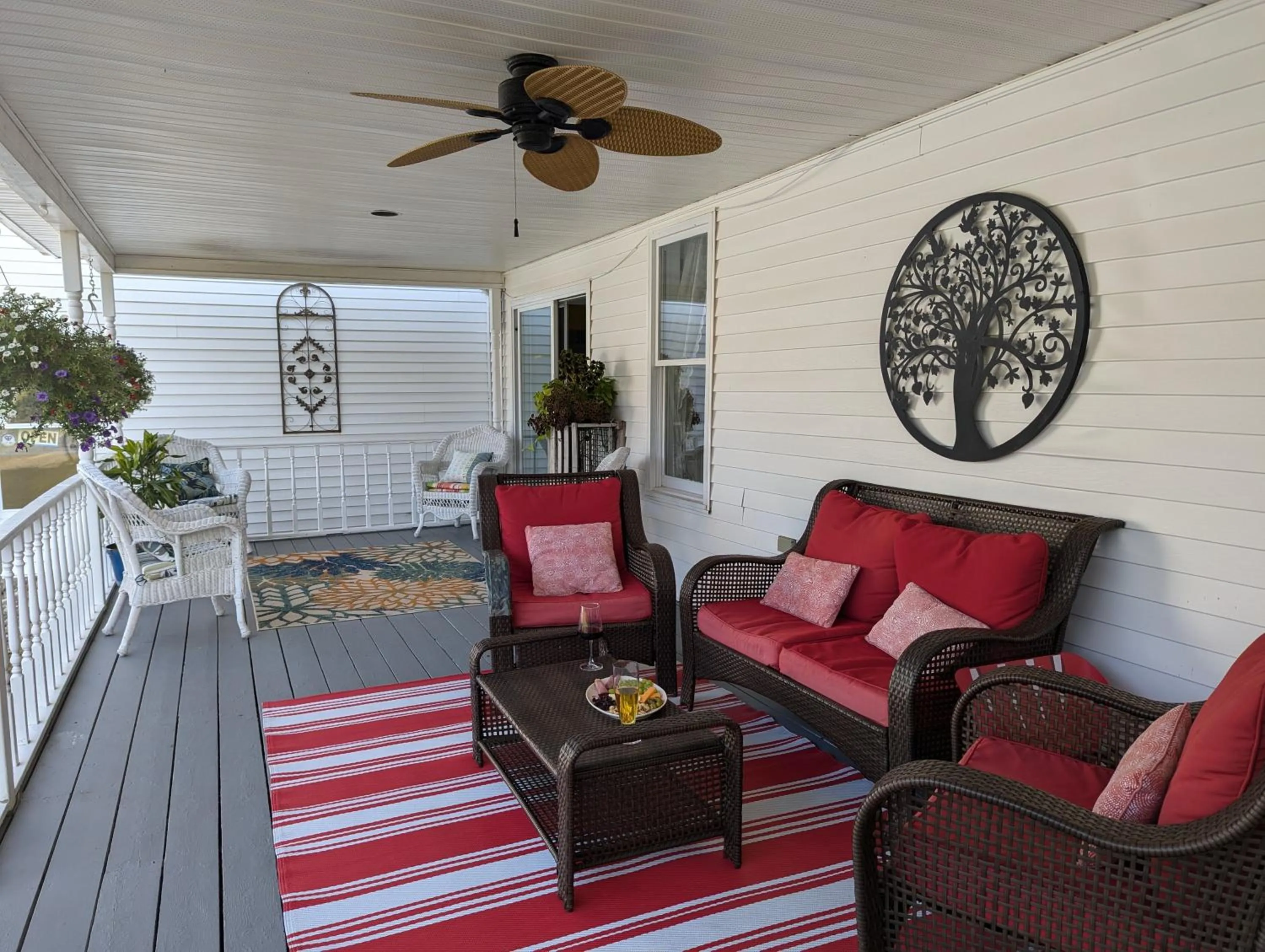 Patio in The Parrsboro Mansion Inn