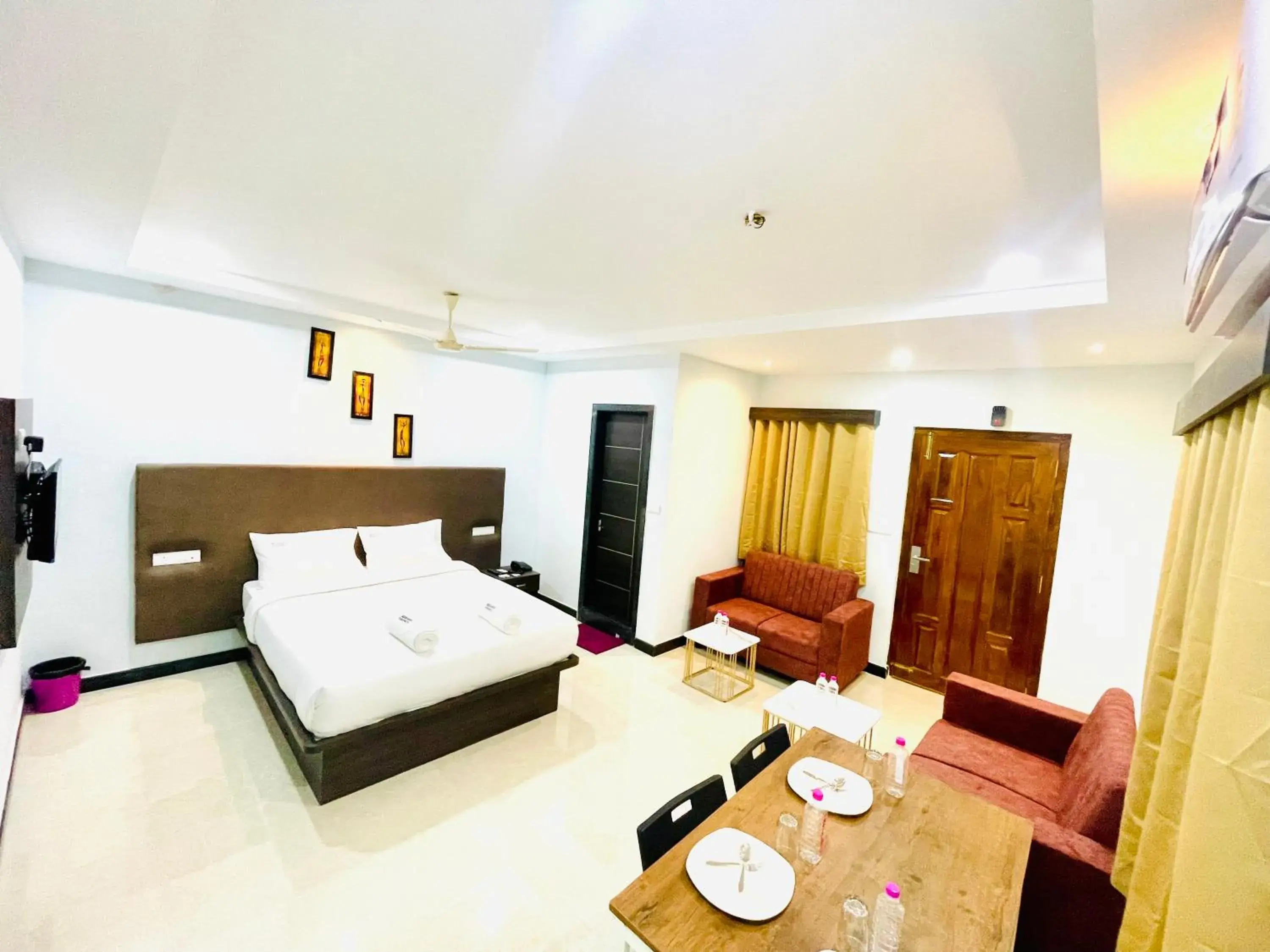 Bed in Deccan Suites, Tirupati Bed in Deccan Suites, Tirupati