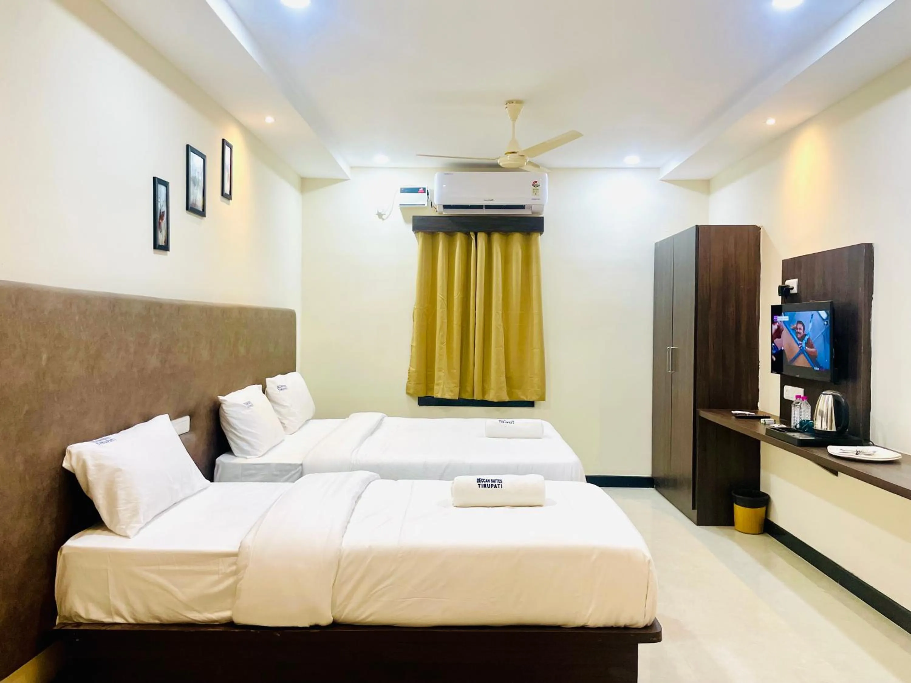Bed in Deccan Suites, Tirupati