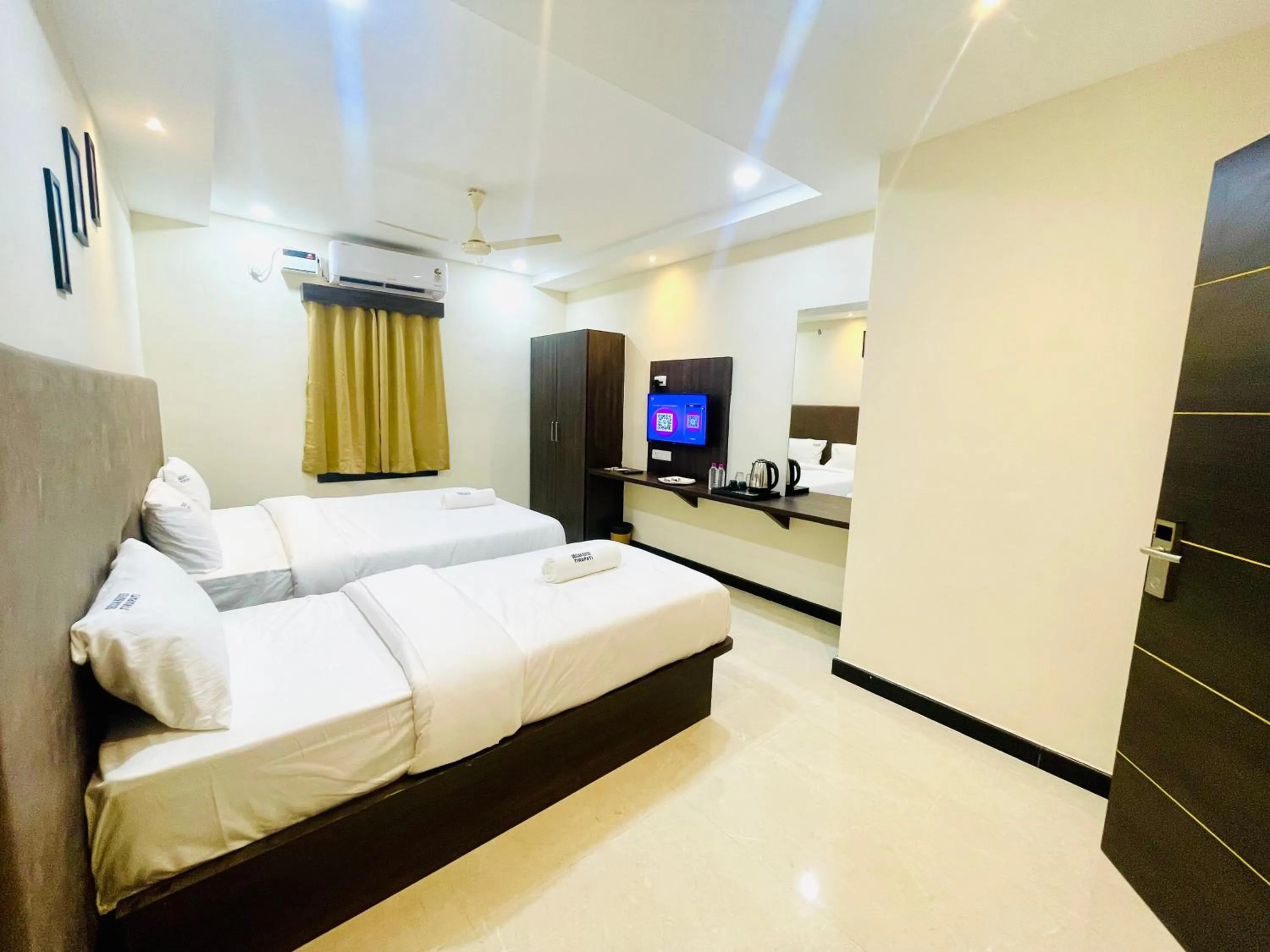 Bed in Deccan Suites, Tirupati