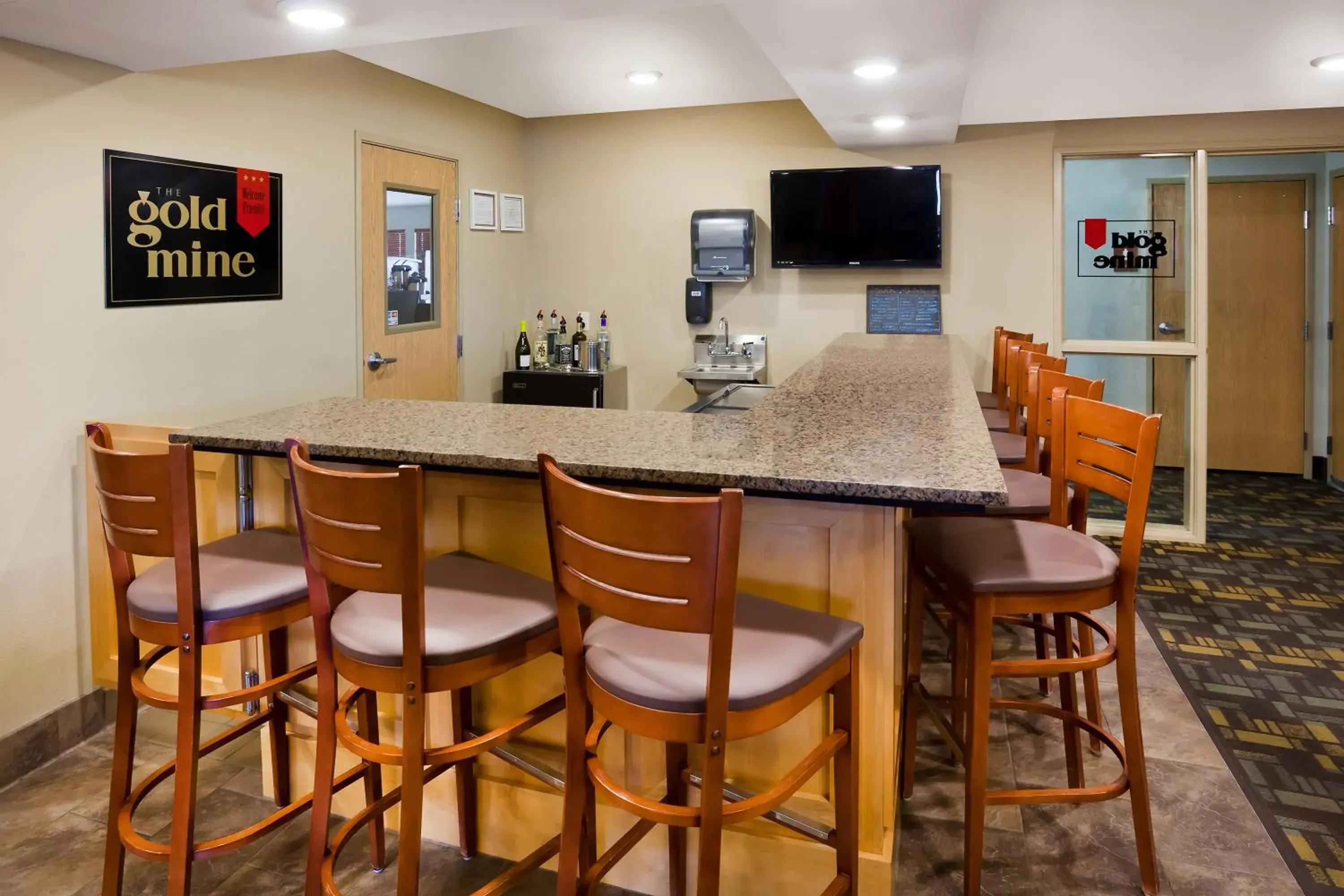 Lounge or bar in AmericInn by Wyndham Hawley Lounge or bar in AmericInn by Wyndham Hawley