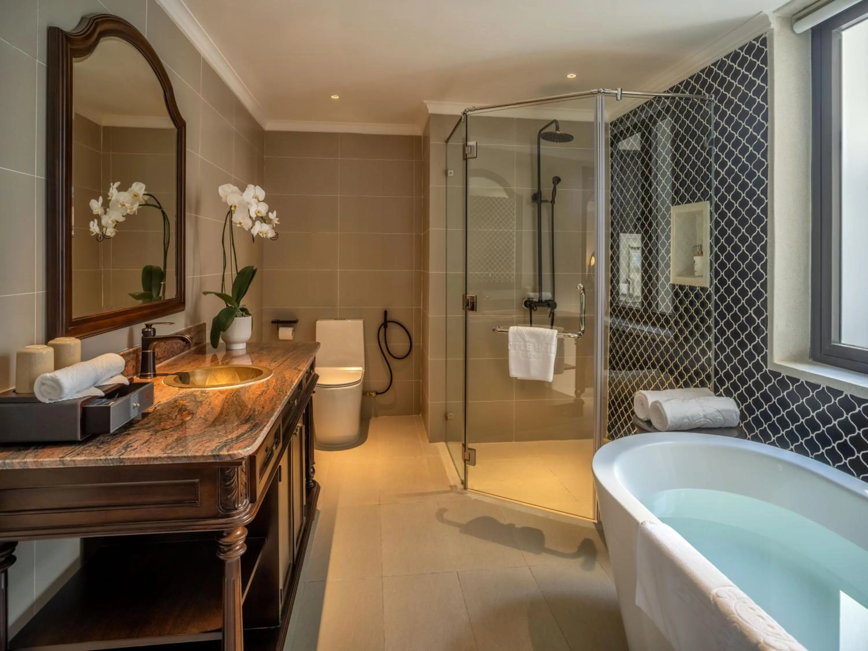 Bathroom in Little Residence - A Boutique Hotel & Spa