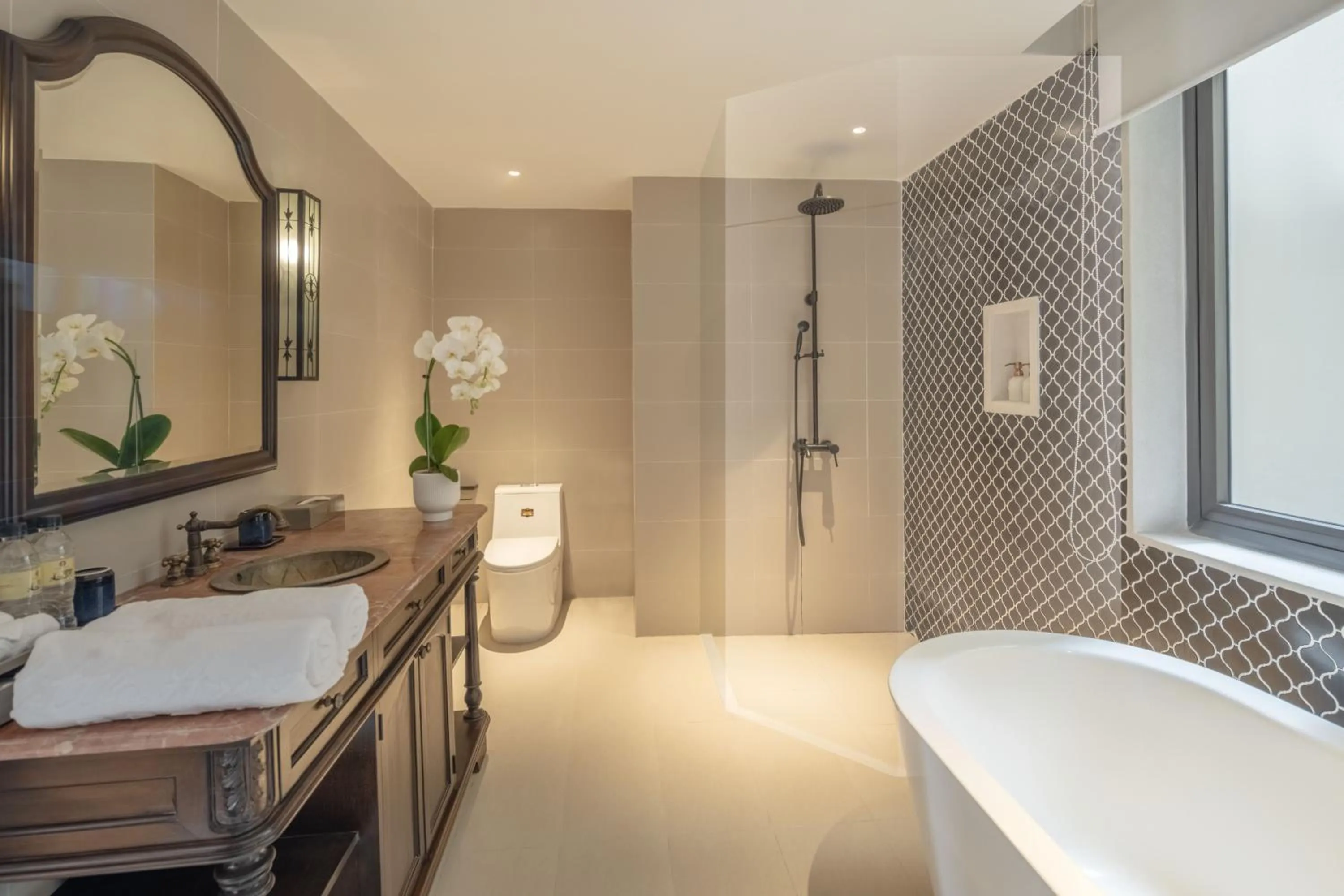 Bathroom in Little Residence - A Boutique Hotel & Spa