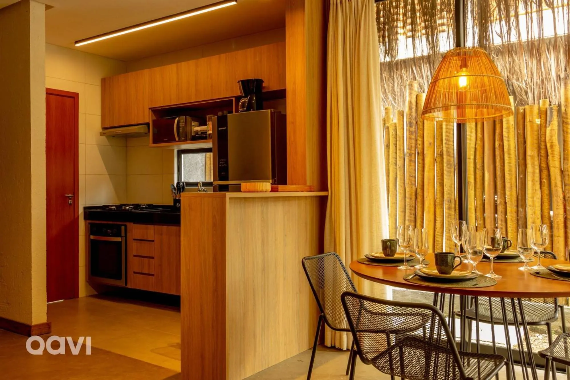 Dining area in Villa Sapê em São Miguel dos Milagres