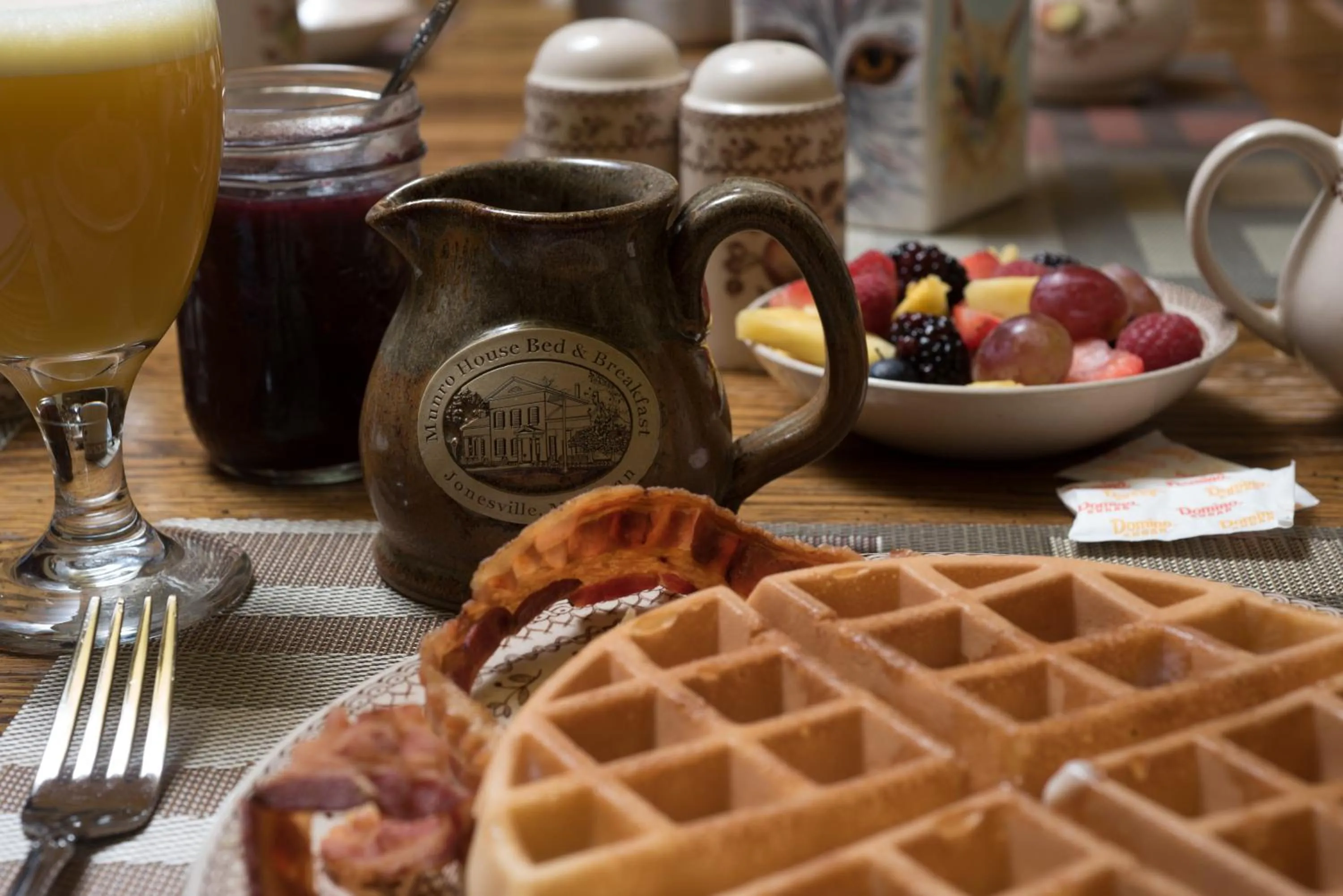 Food close-up in Munro House Bed and Breakfast