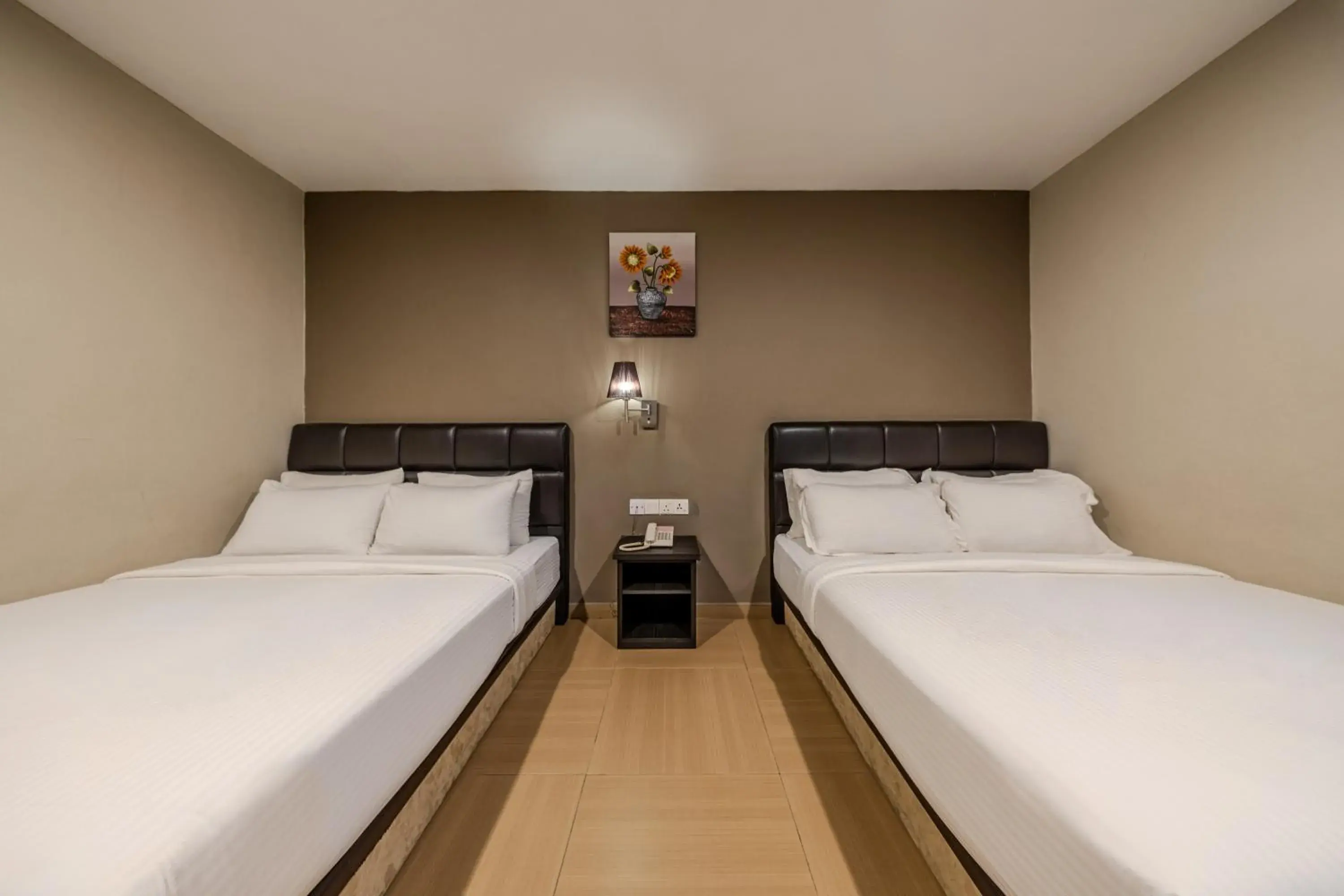 Bed in GL Hotel Kluang Bed in GL Hotel Kluang