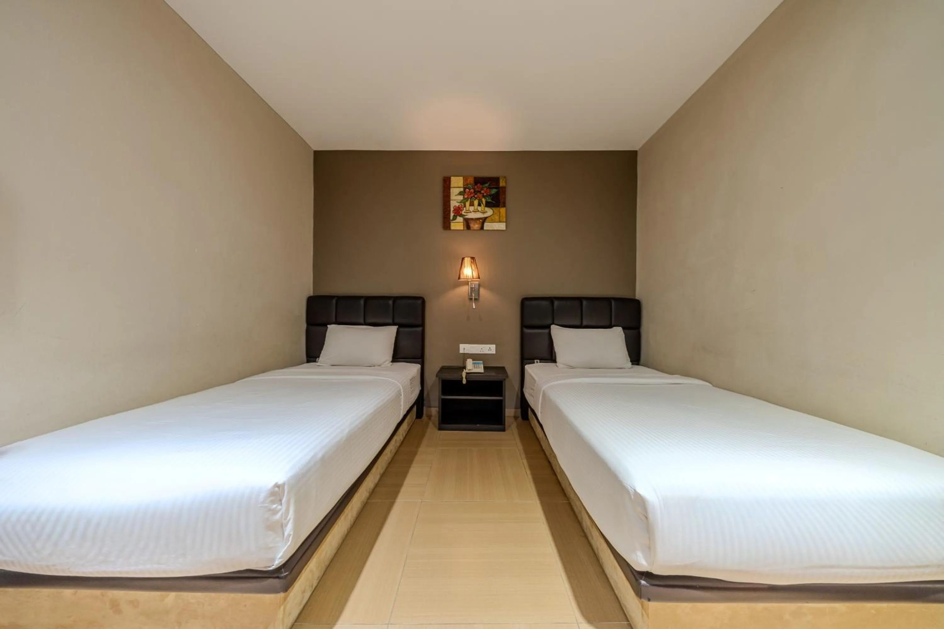 Bed in GL Hotel Kluang