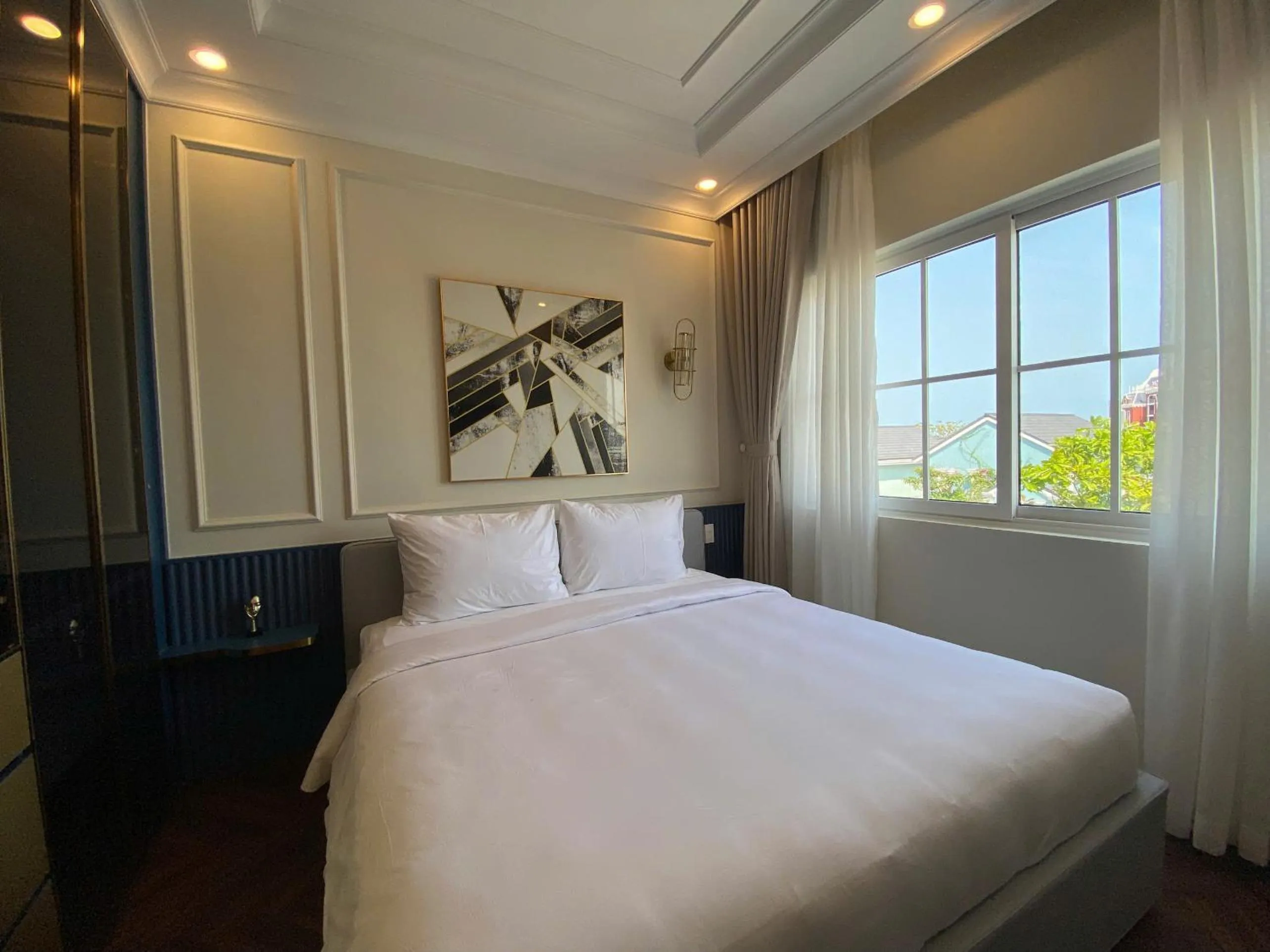 Bed in Villa Nova World Phan Thiết