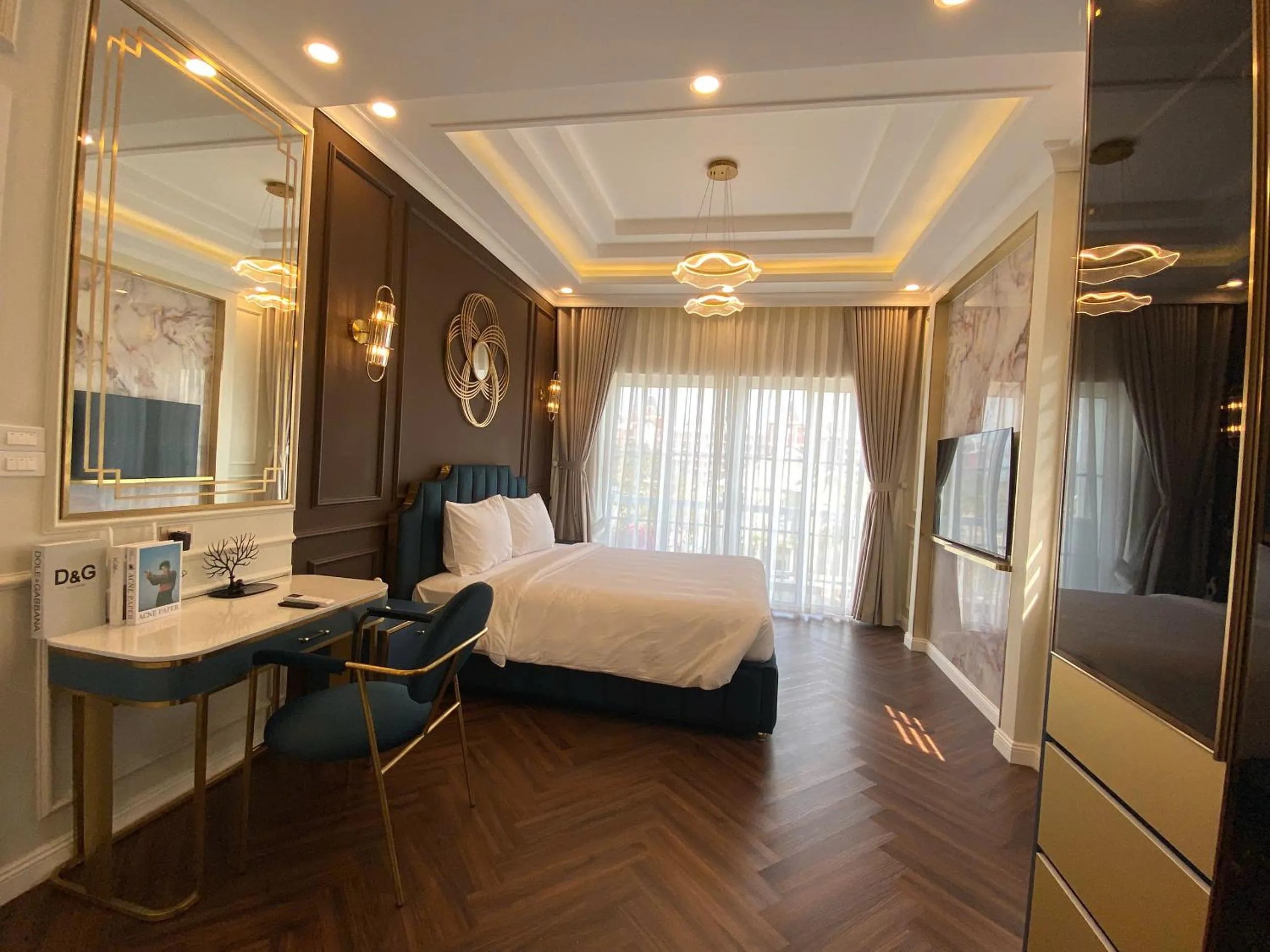 Bed in Villa Nova World Phan Thiết