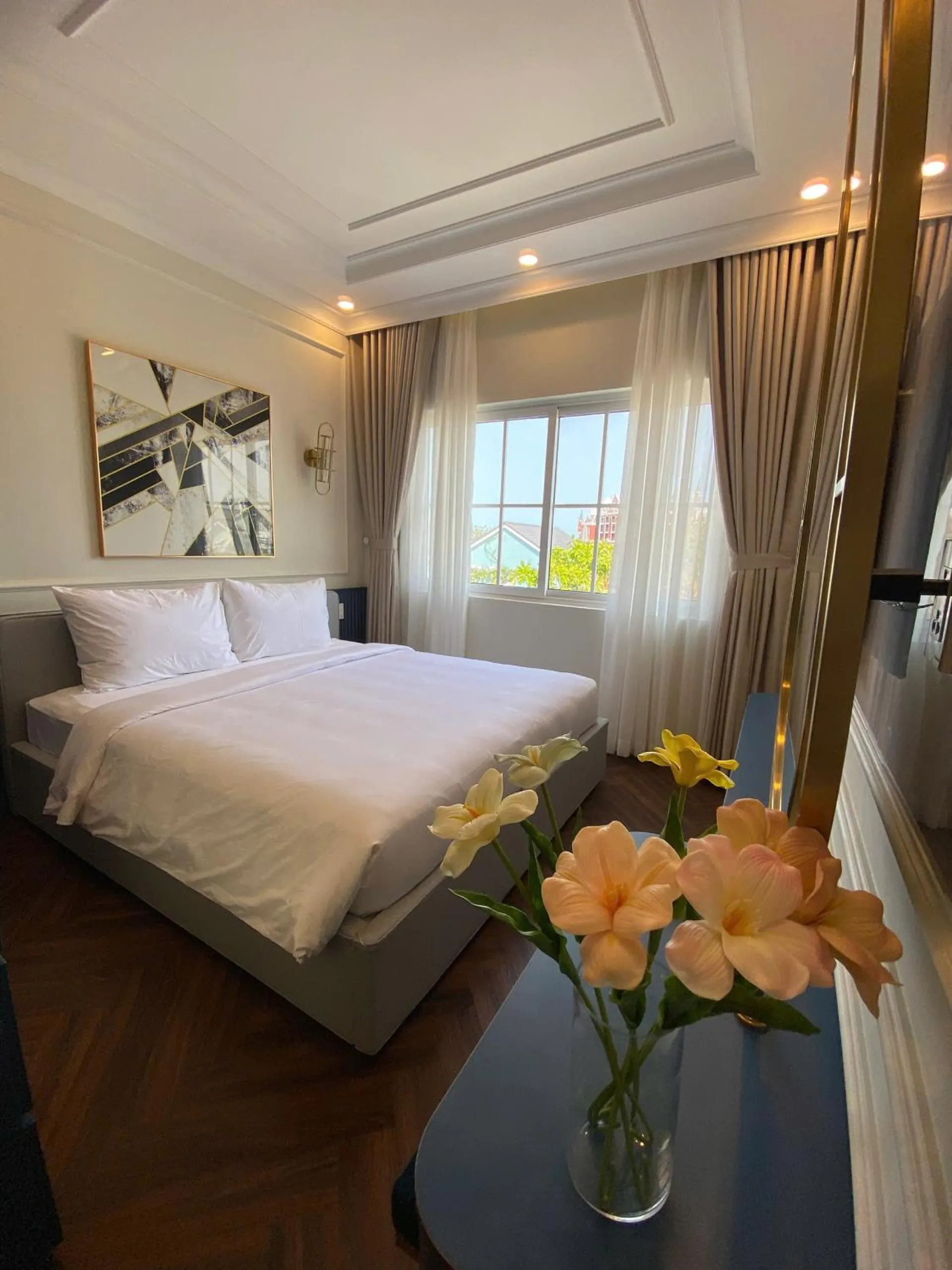 Bed in Villa Nova World Phan Thiết