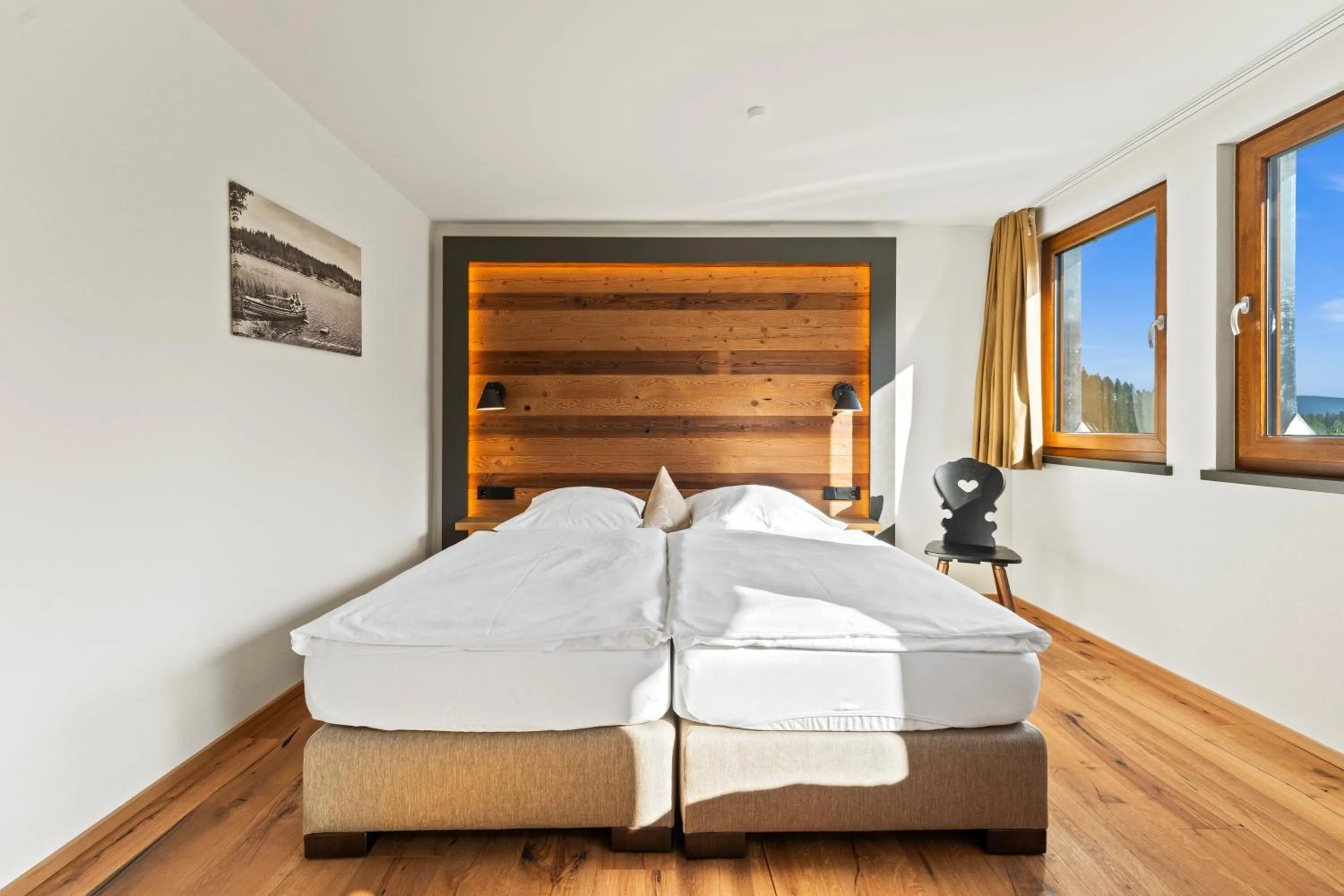 Bed in Köhlerei am See