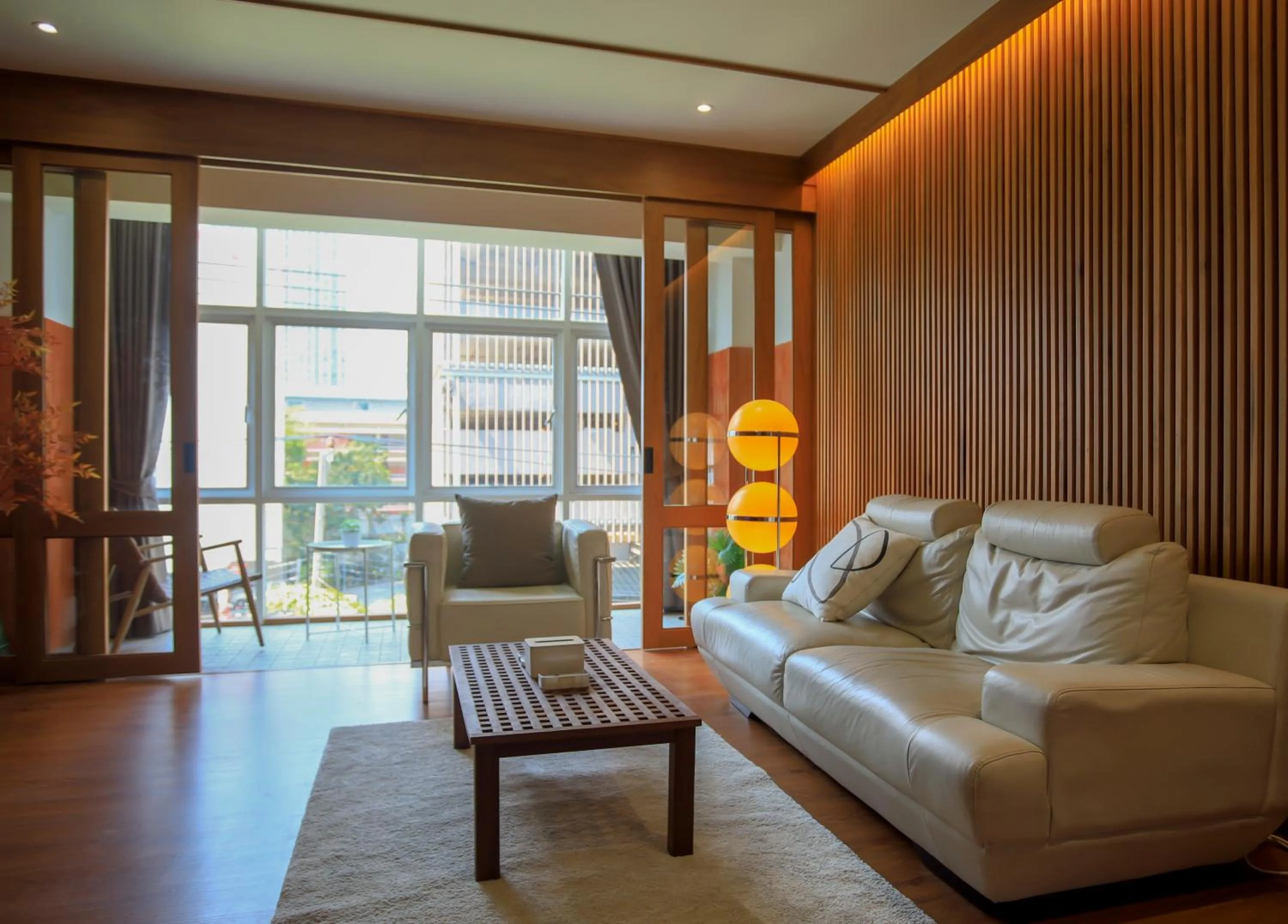 Living room in HABI Surawong-Silom