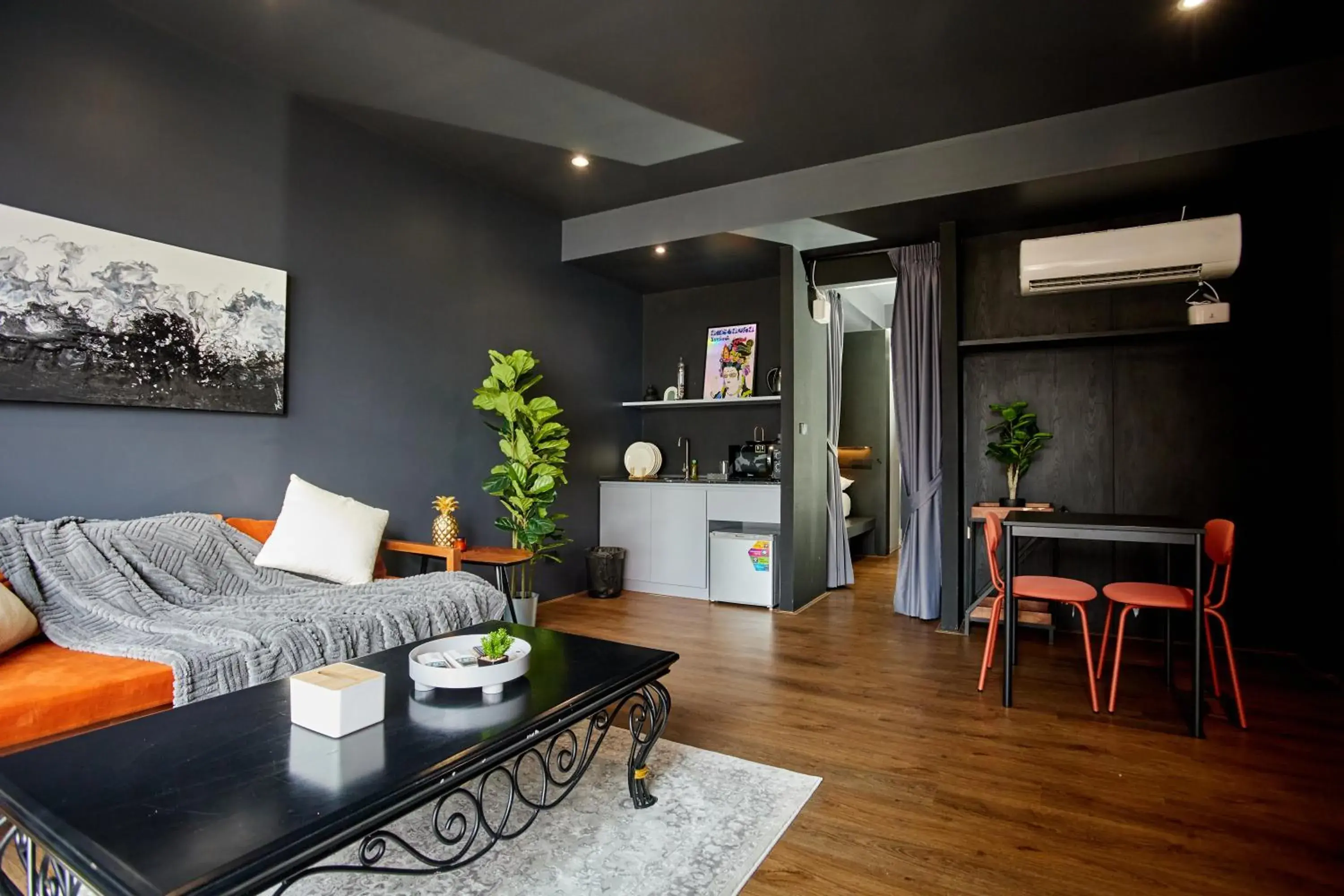 Living room in HABI Surawong-Silom Living room in HABI Surawong-Silom