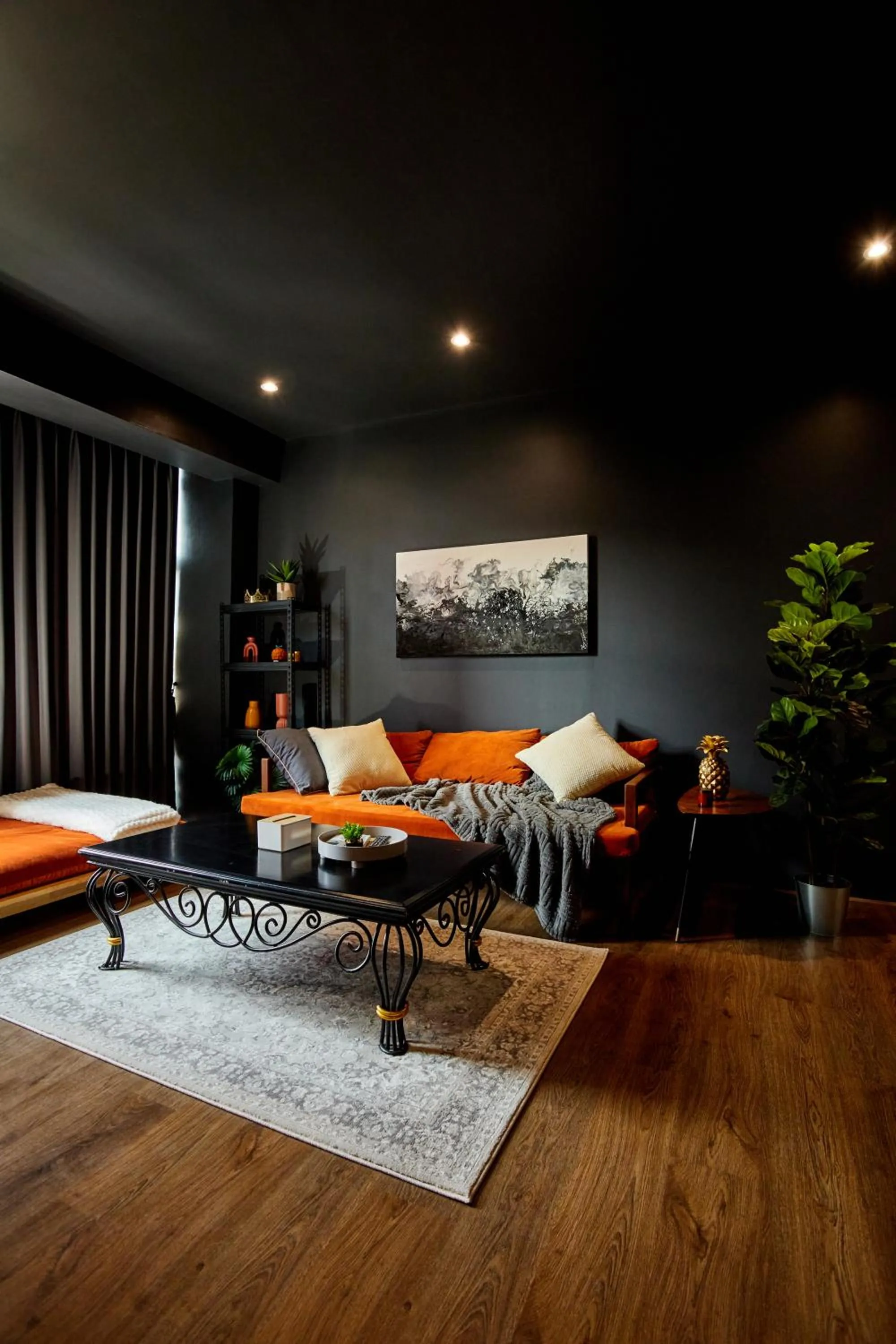 Living room in HABI Surawong-Silom