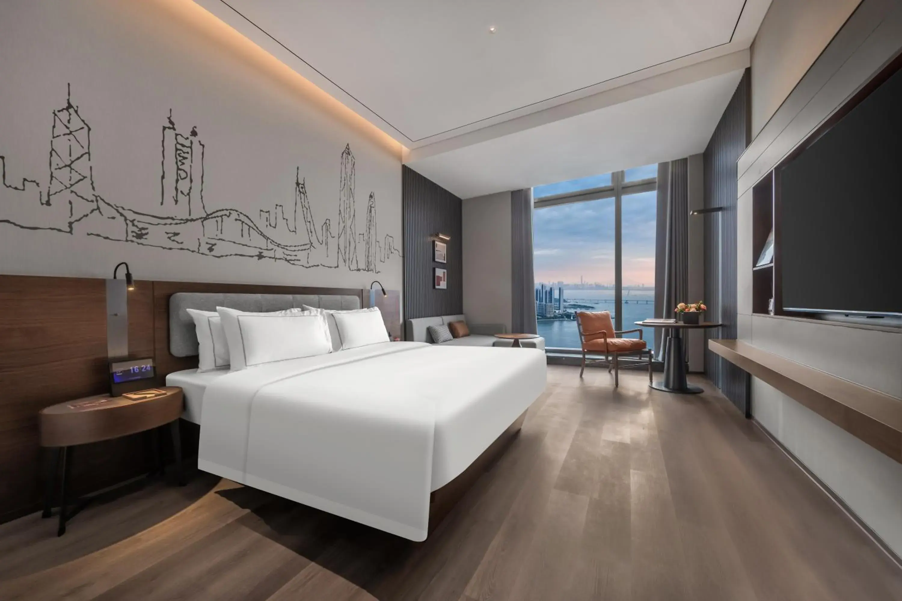 Bed in Shenzhen Shekou Prince Bay Yifei Hotel Bed in Shenzhen Shekou Prince Bay Yifei Hotel