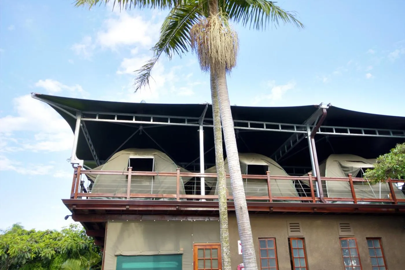 Property building in The Tree Top Village Urban Glamping