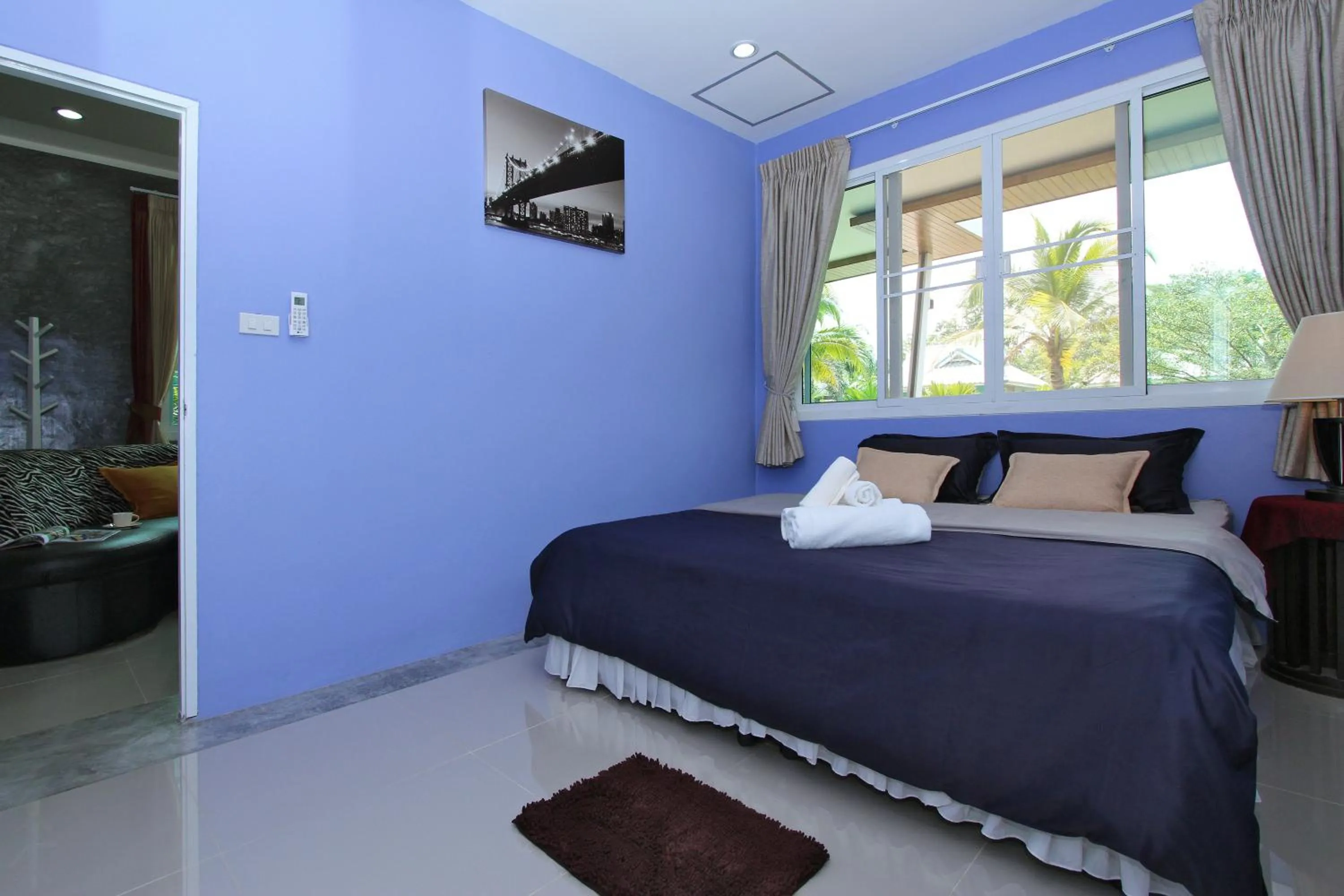 Photo of the whole room, Bed in Maikhao Home Garden Bungalow