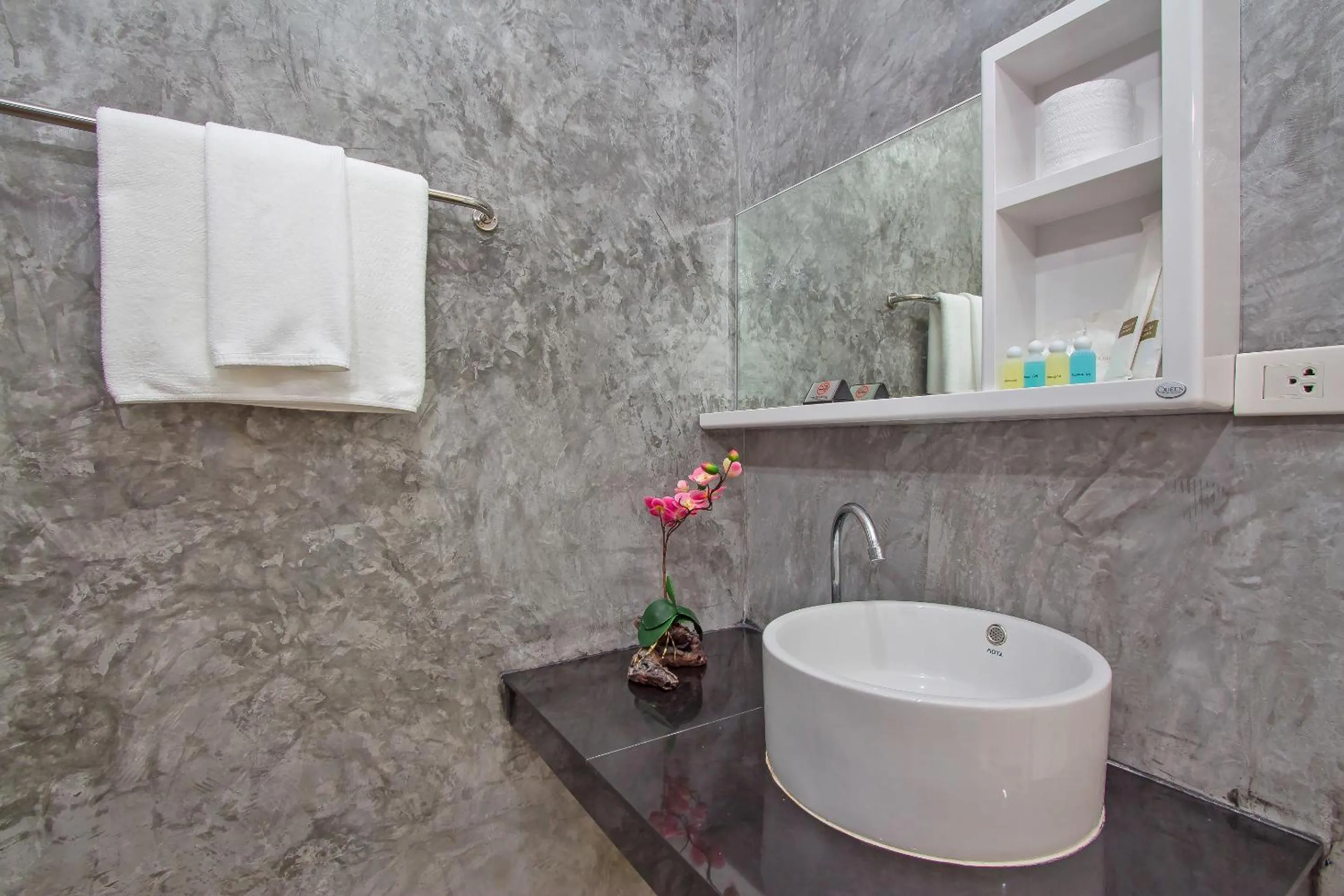 Bathroom in Maikhao Home Garden Bungalow