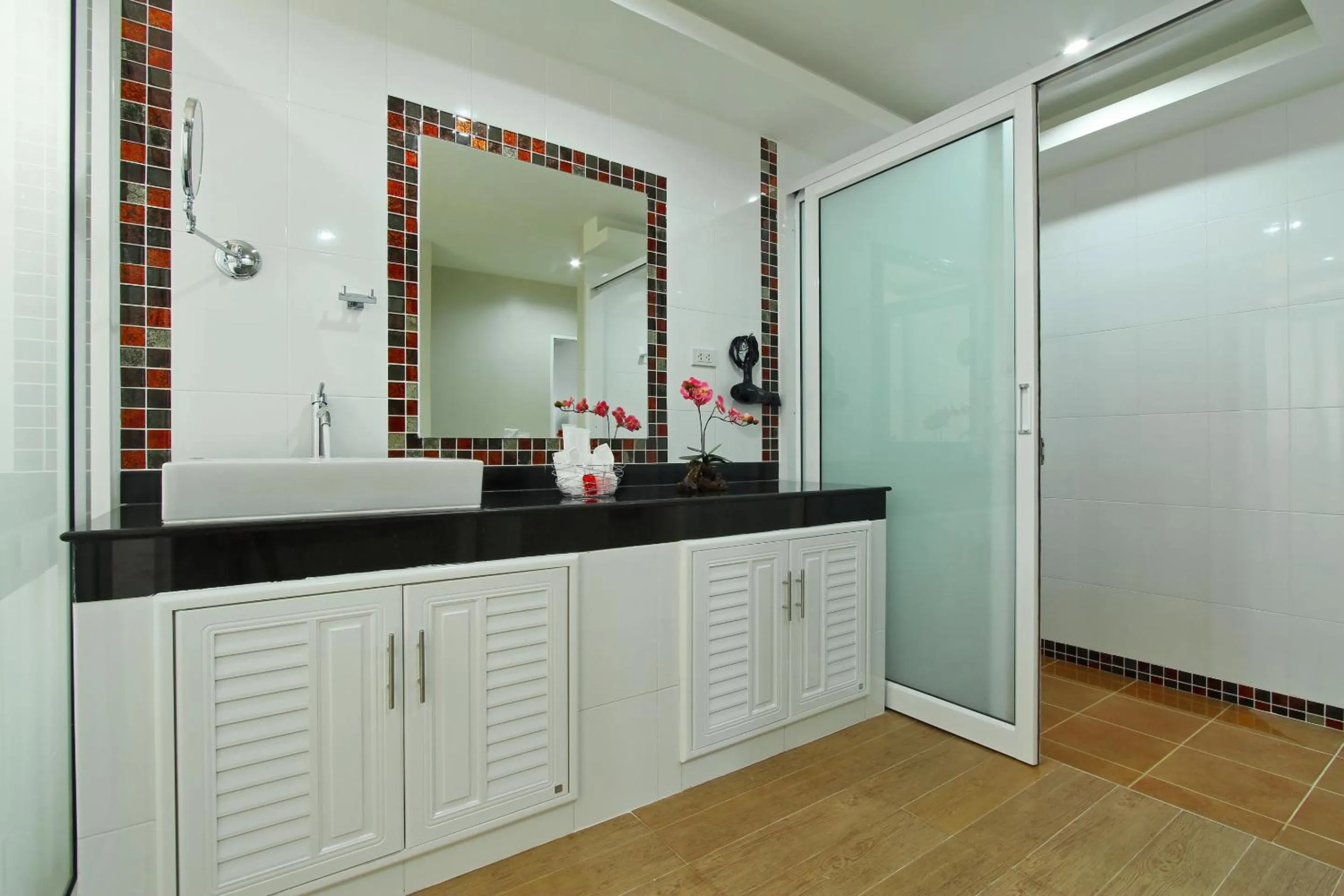 Bathroom in Maikhao Home Garden Bungalow