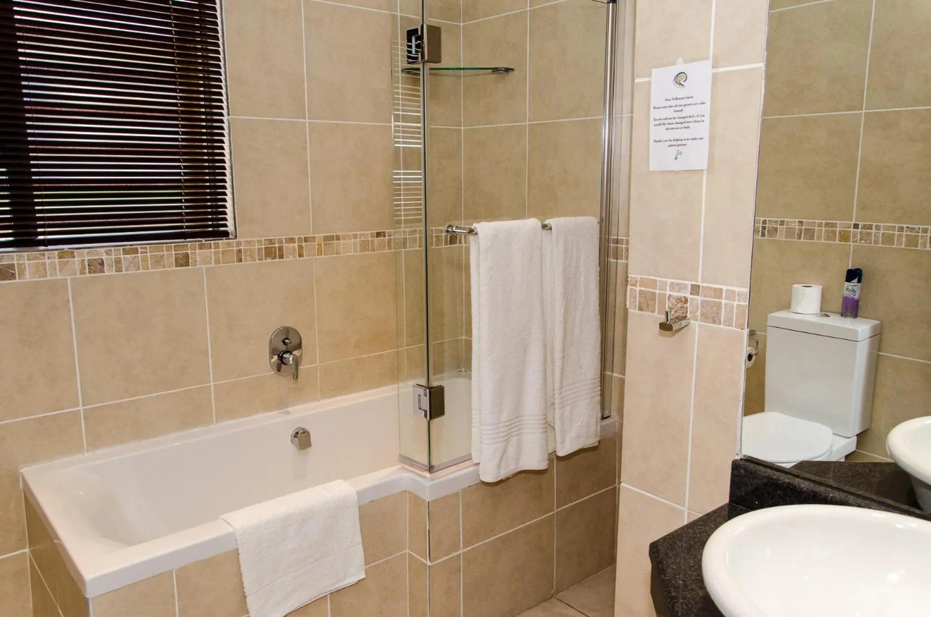 Bathroom in TeBeacon Accommodation