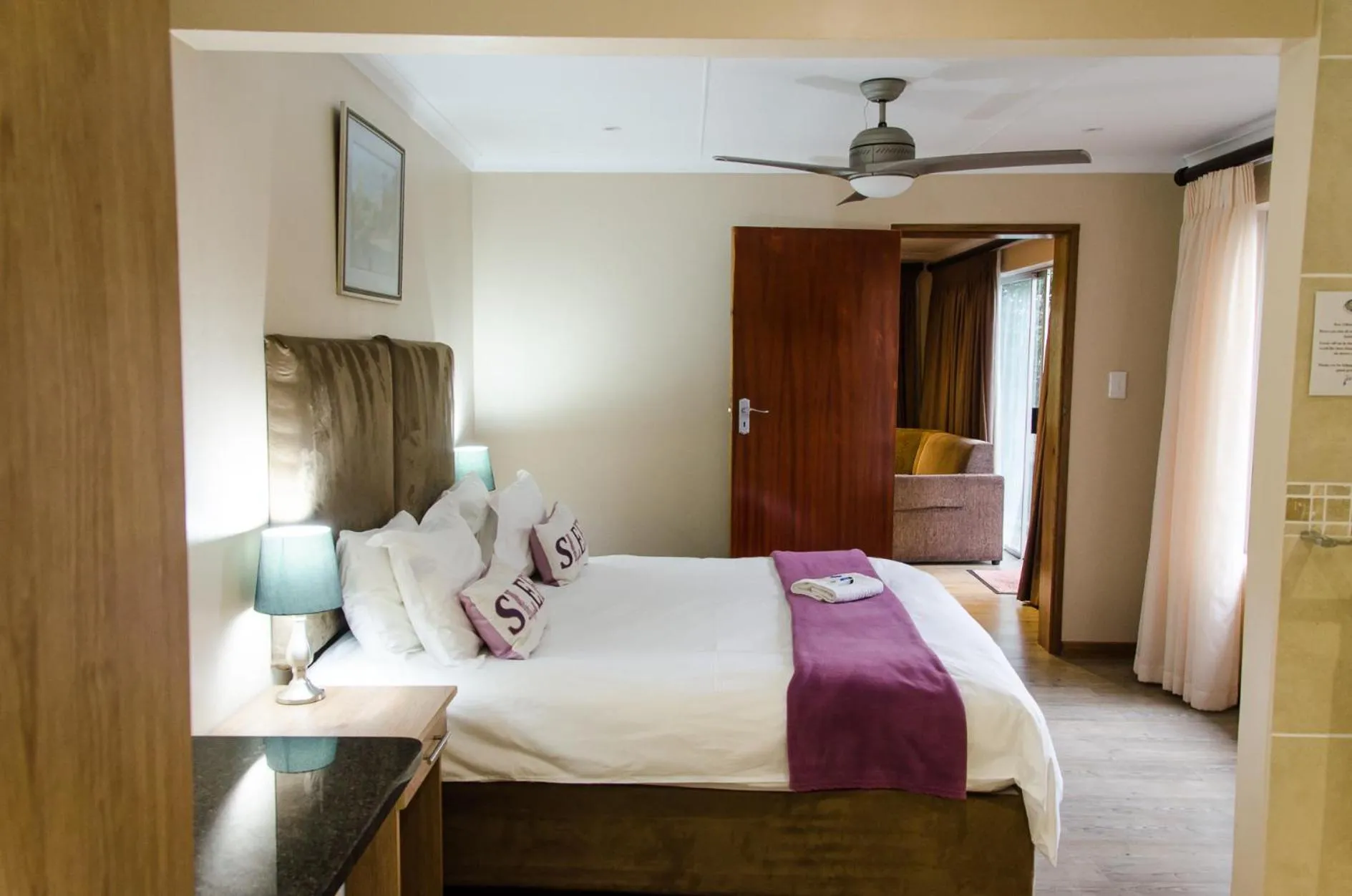 Bedroom in TeBeacon Accommodation