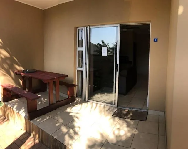 Patio in TeBeacon Accommodation