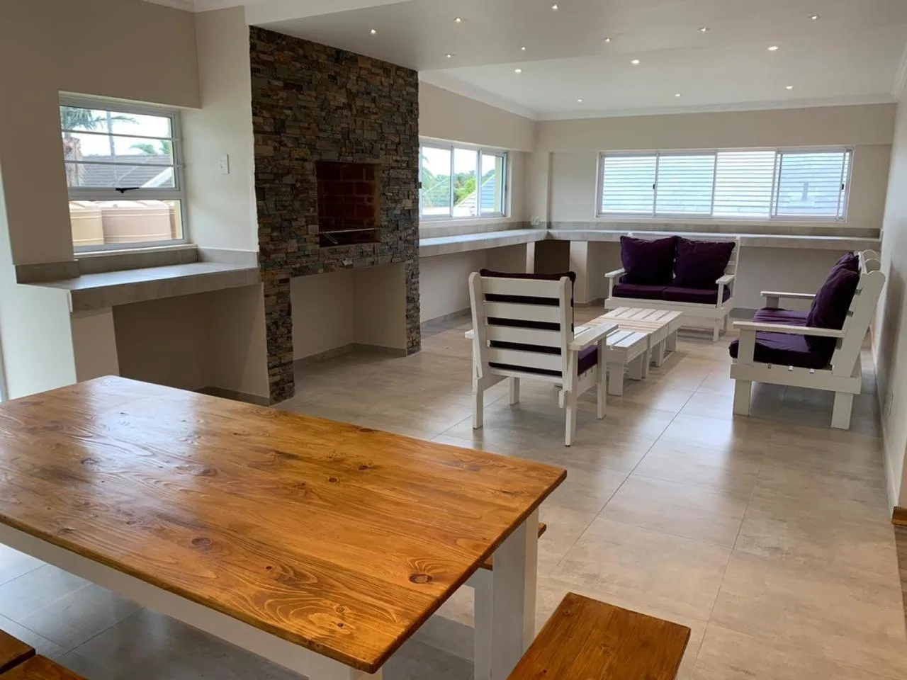 Dining area in TeBeacon Accommodation