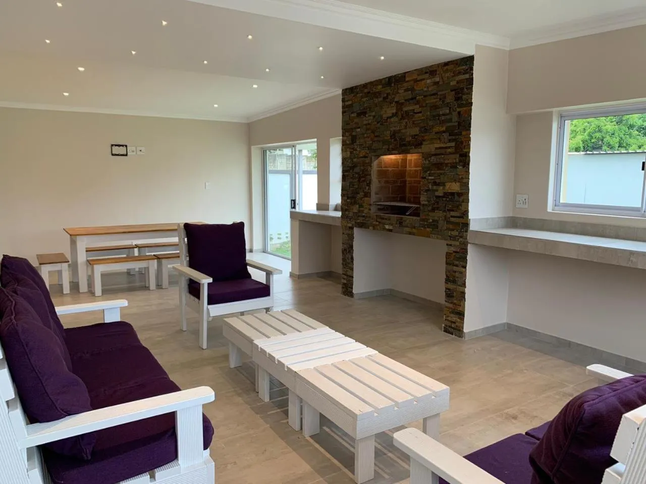 Seating area in TeBeacon Accommodation
