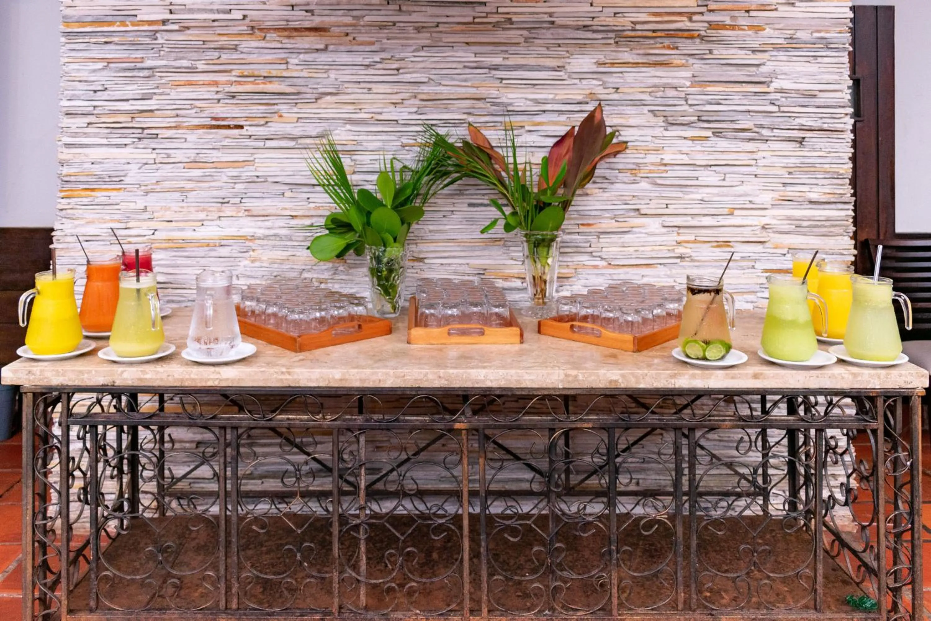 Breakfast in Hotel Colonial Iguaçu