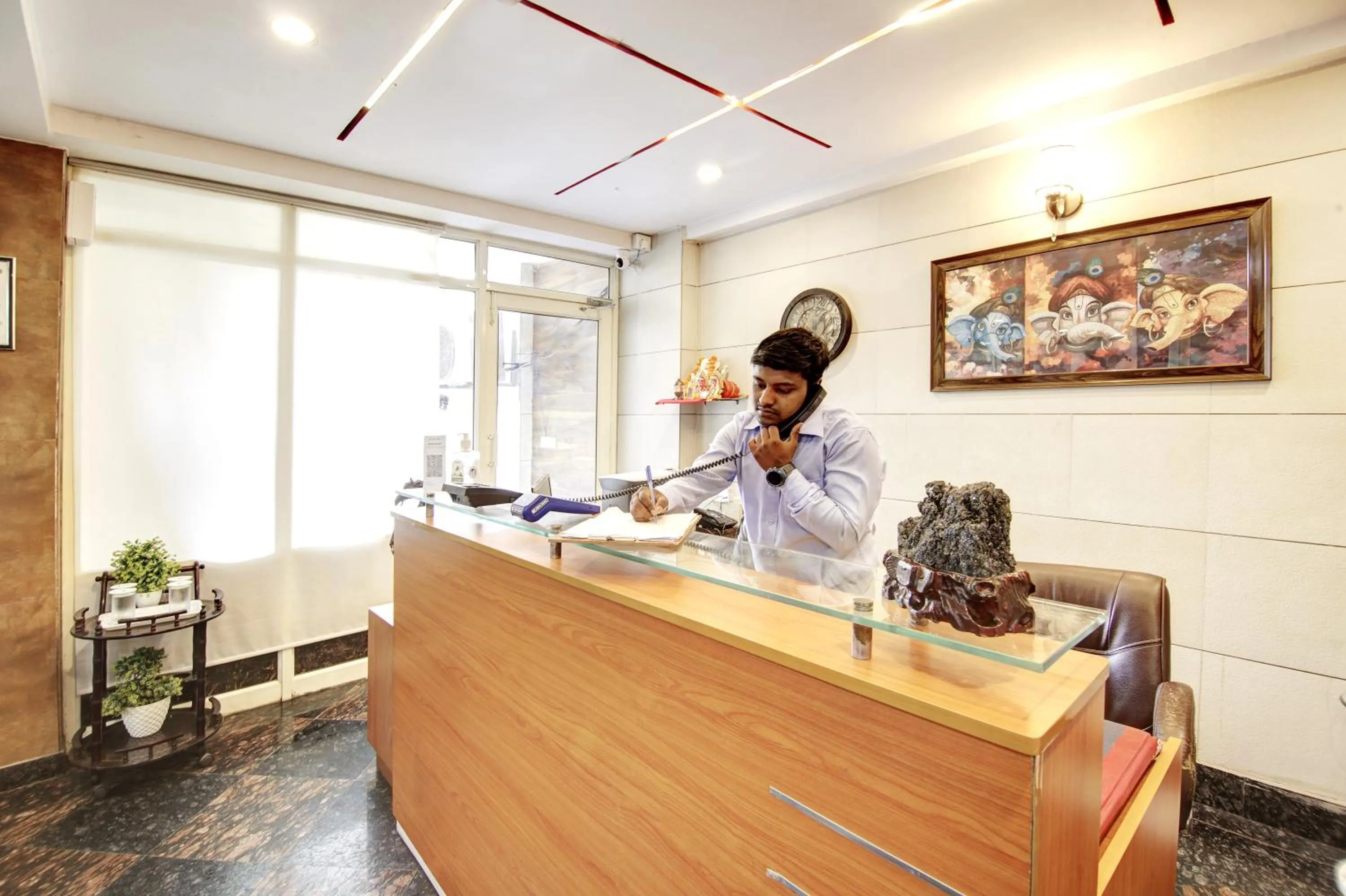 Staff in Hotel Grand Manor