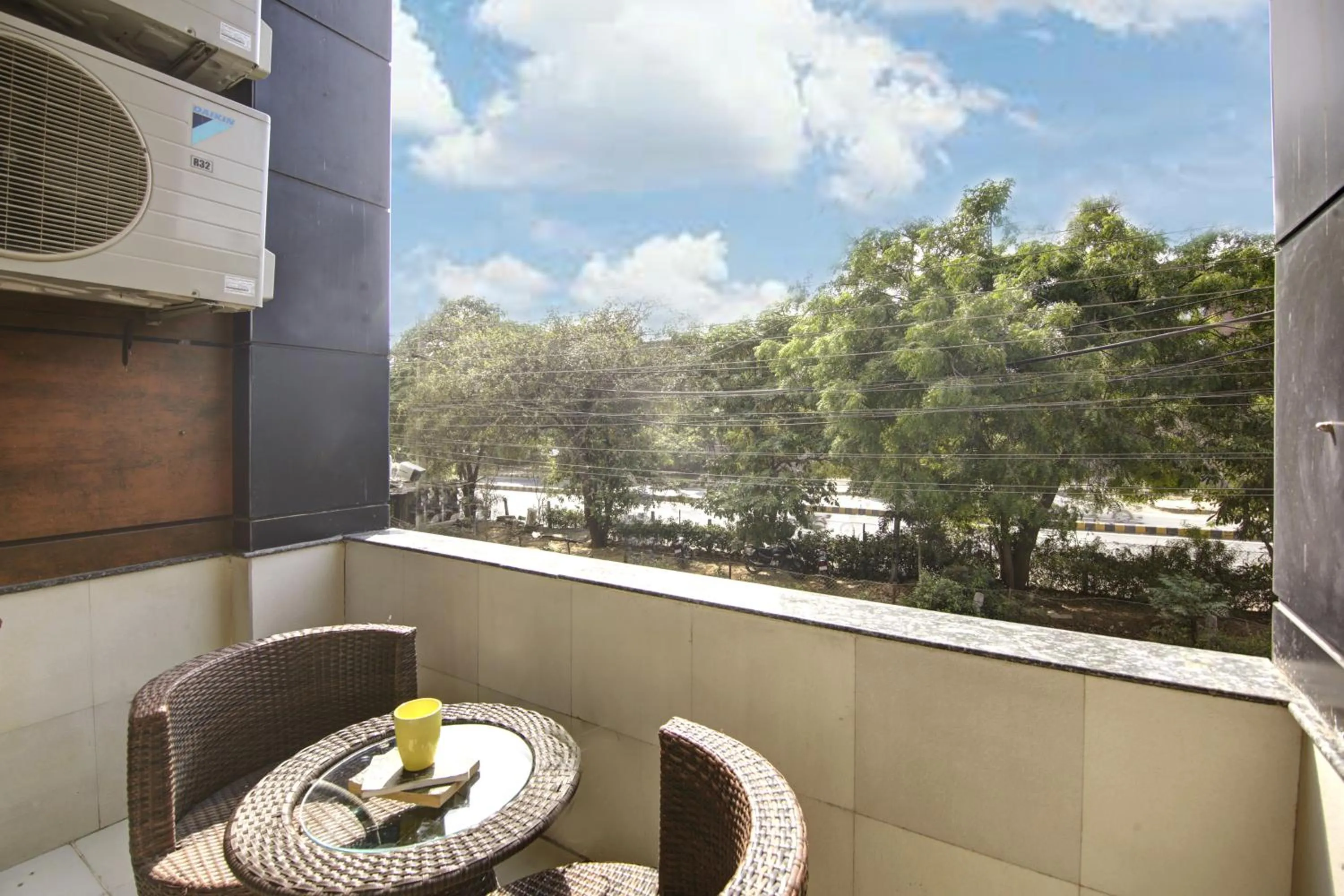 Balcony/Terrace in Hotel Grand Manor