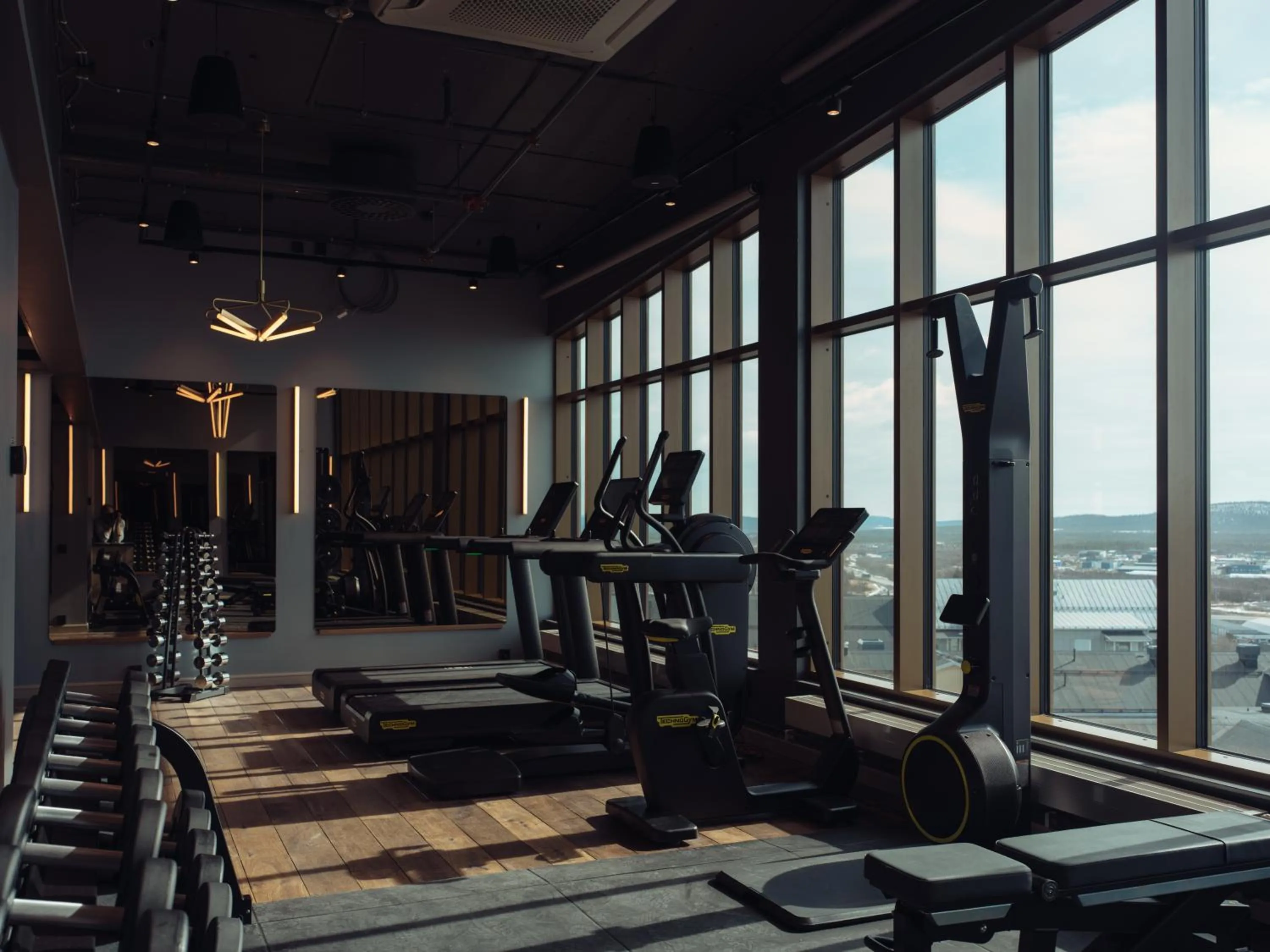 Fitness centre/facilities in Elite Hotel Frost - Hotel & Spa