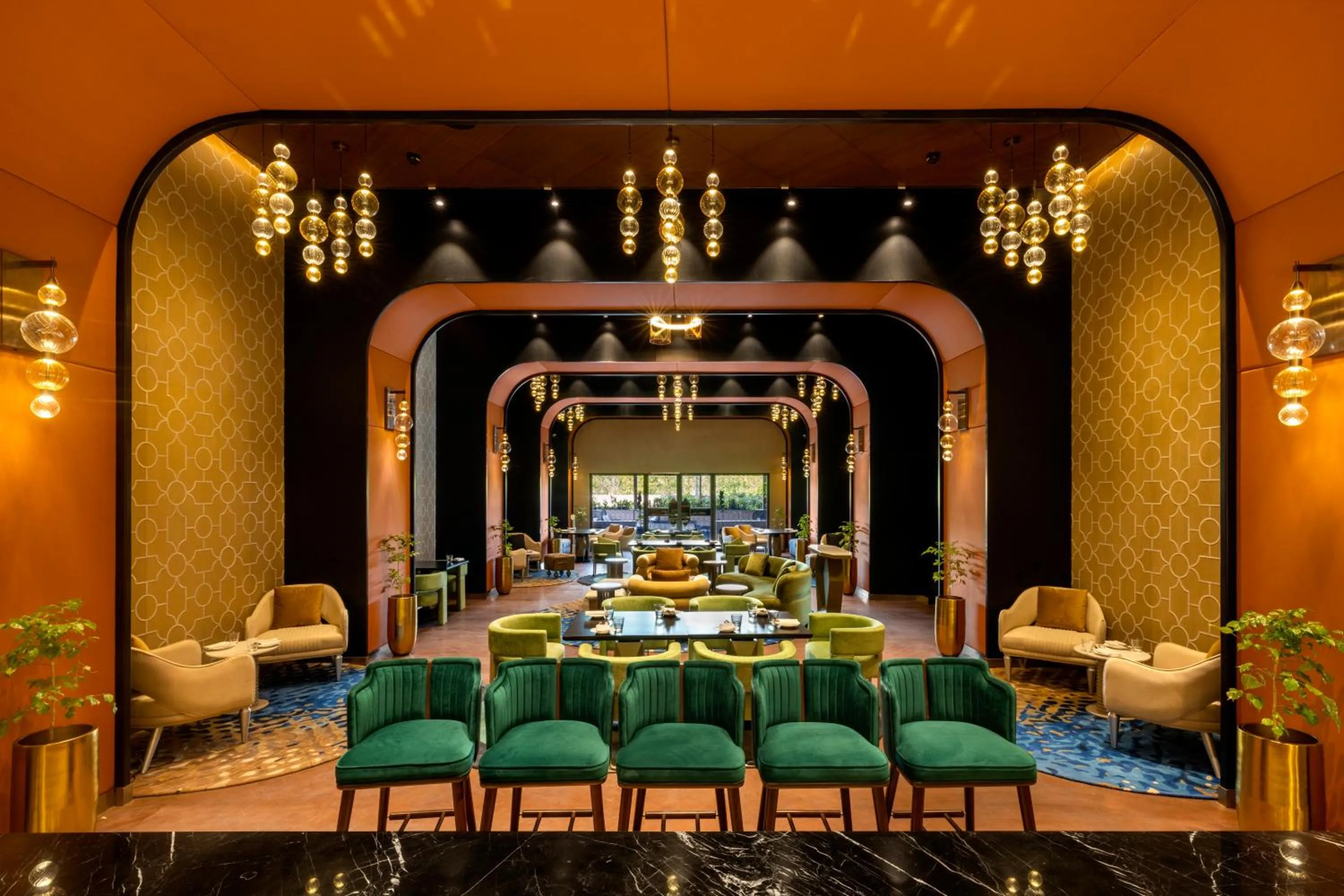 Lounge or bar in Grand Madurai by GRT Hotels